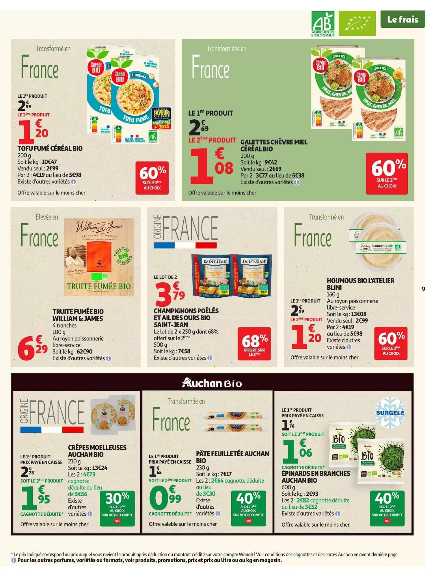 Prospectus promotionnel Auchan valable à partir du 05/05/2026 - Page 9.