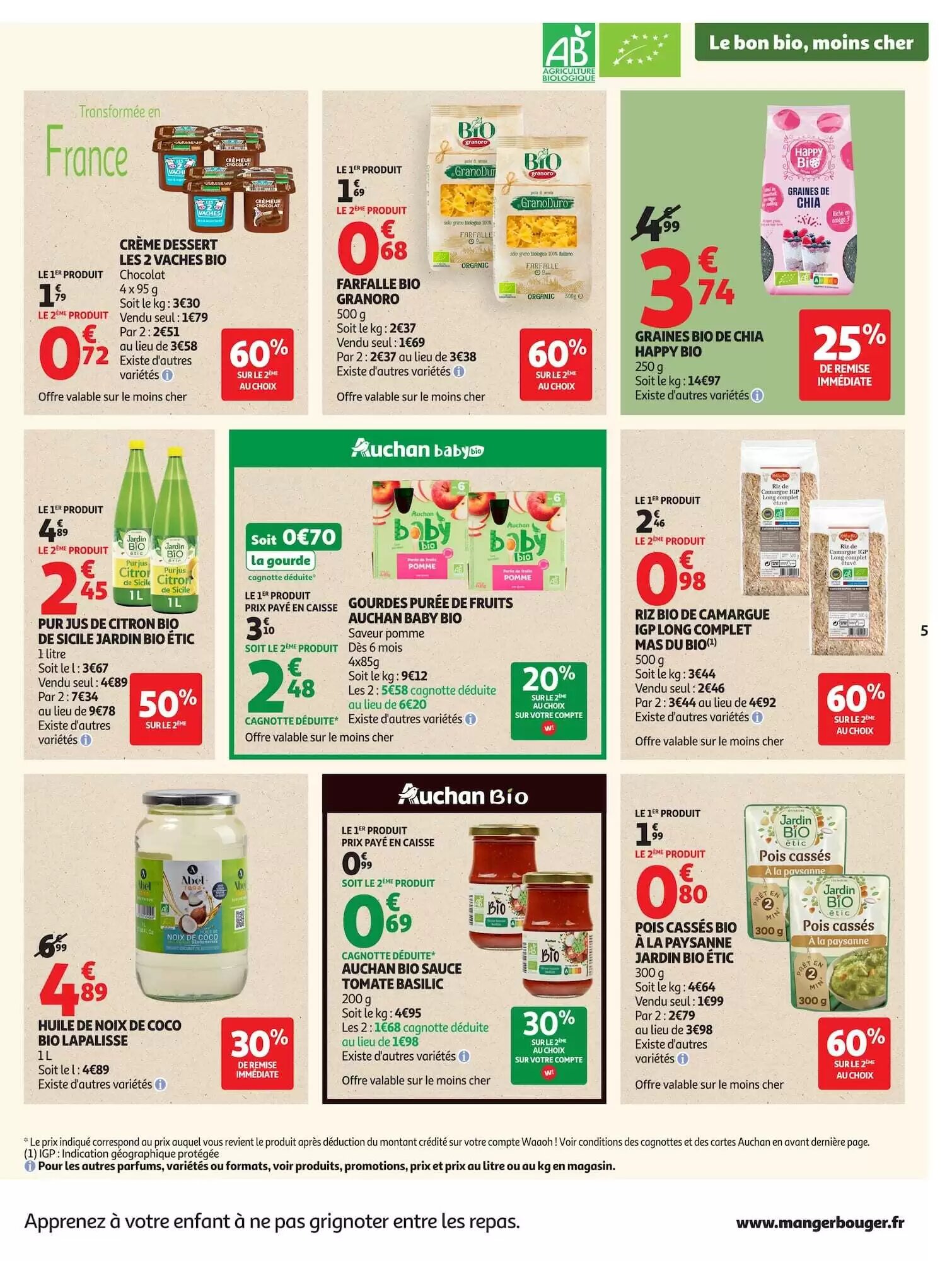 Prospectus promotionnel Auchan valable à partir du 05/05/2026 - Page 5.