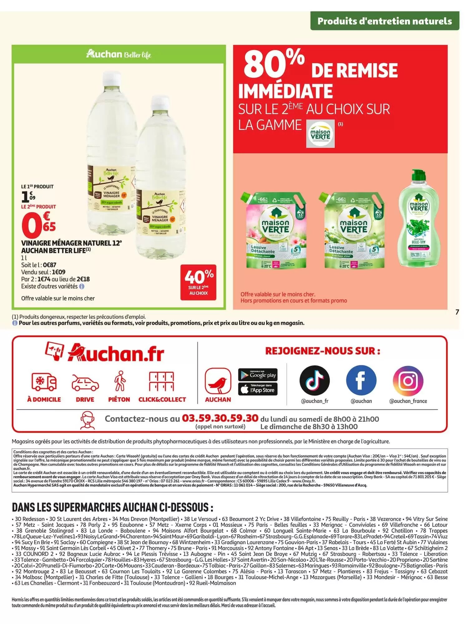 Prospectus promotionnel Auchan valable à partir du 05/05/2026 - Page 7.