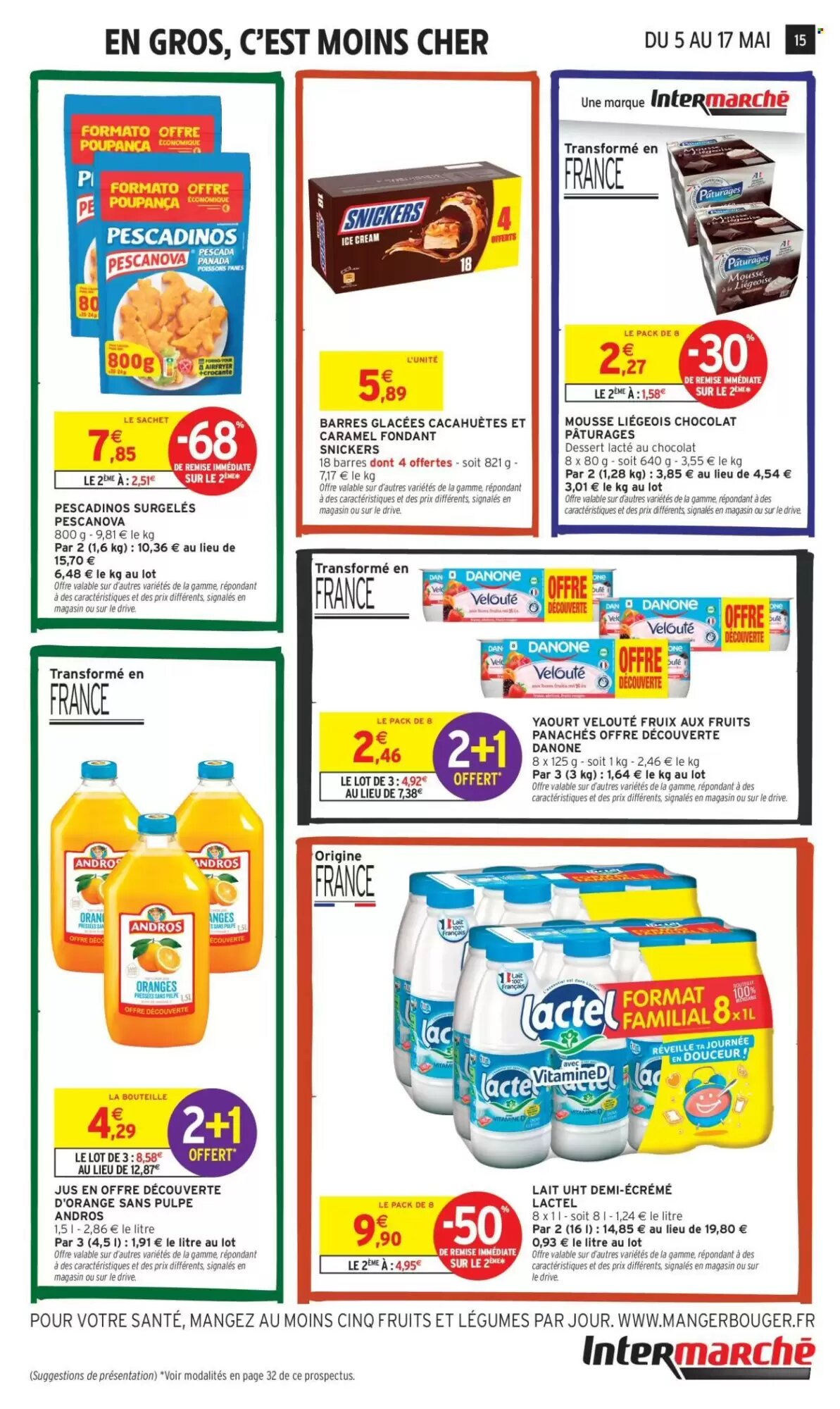 Prospectus promotionnel Intermarché valable à partir du 05/05/2026 - Page 15.