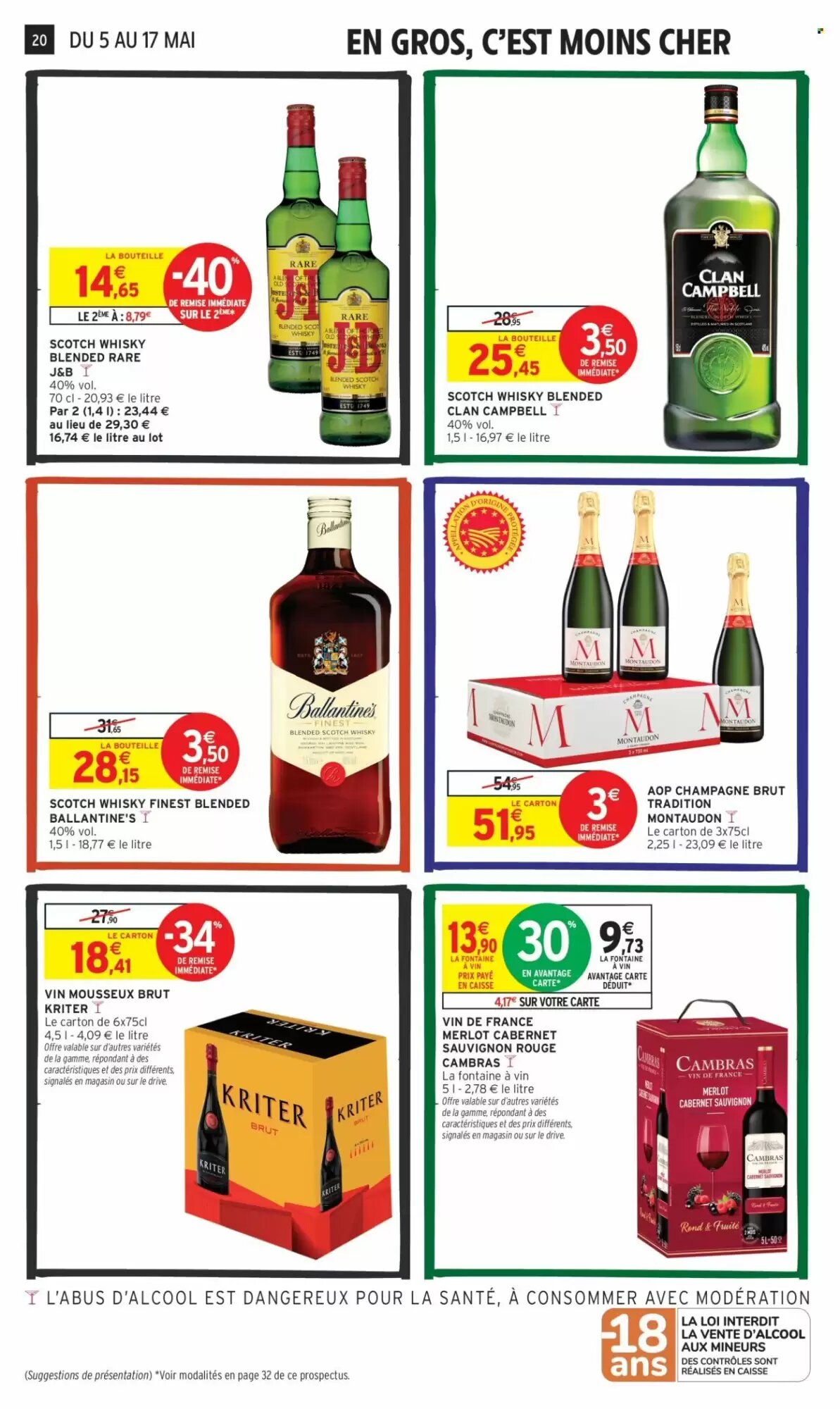 Prospectus promotionnel Intermarché valable à partir du 05/05/2026 - Page 20.