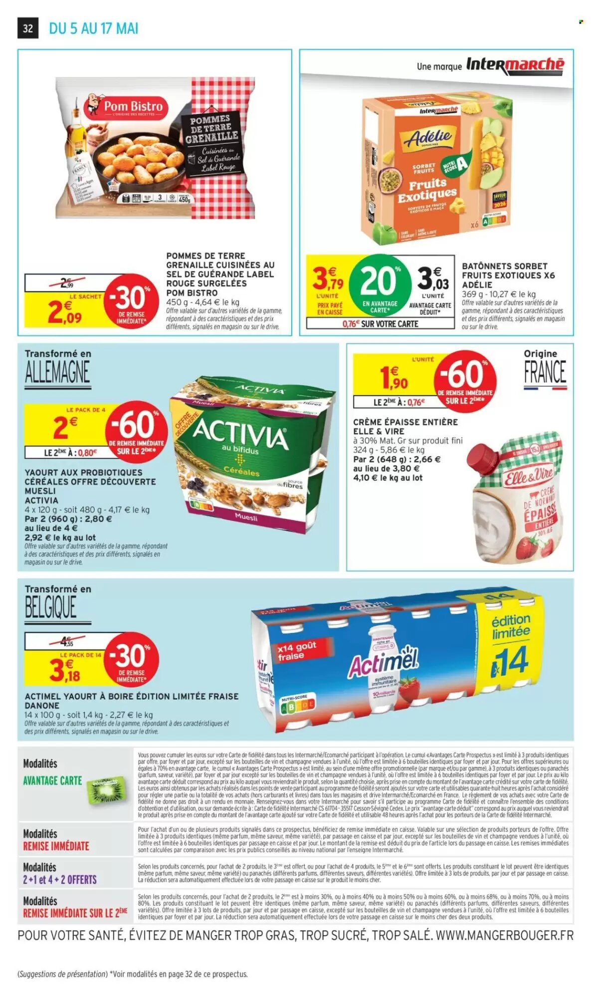Prospectus promotionnel Intermarché valable à partir du 05/05/2026 - Page 32.