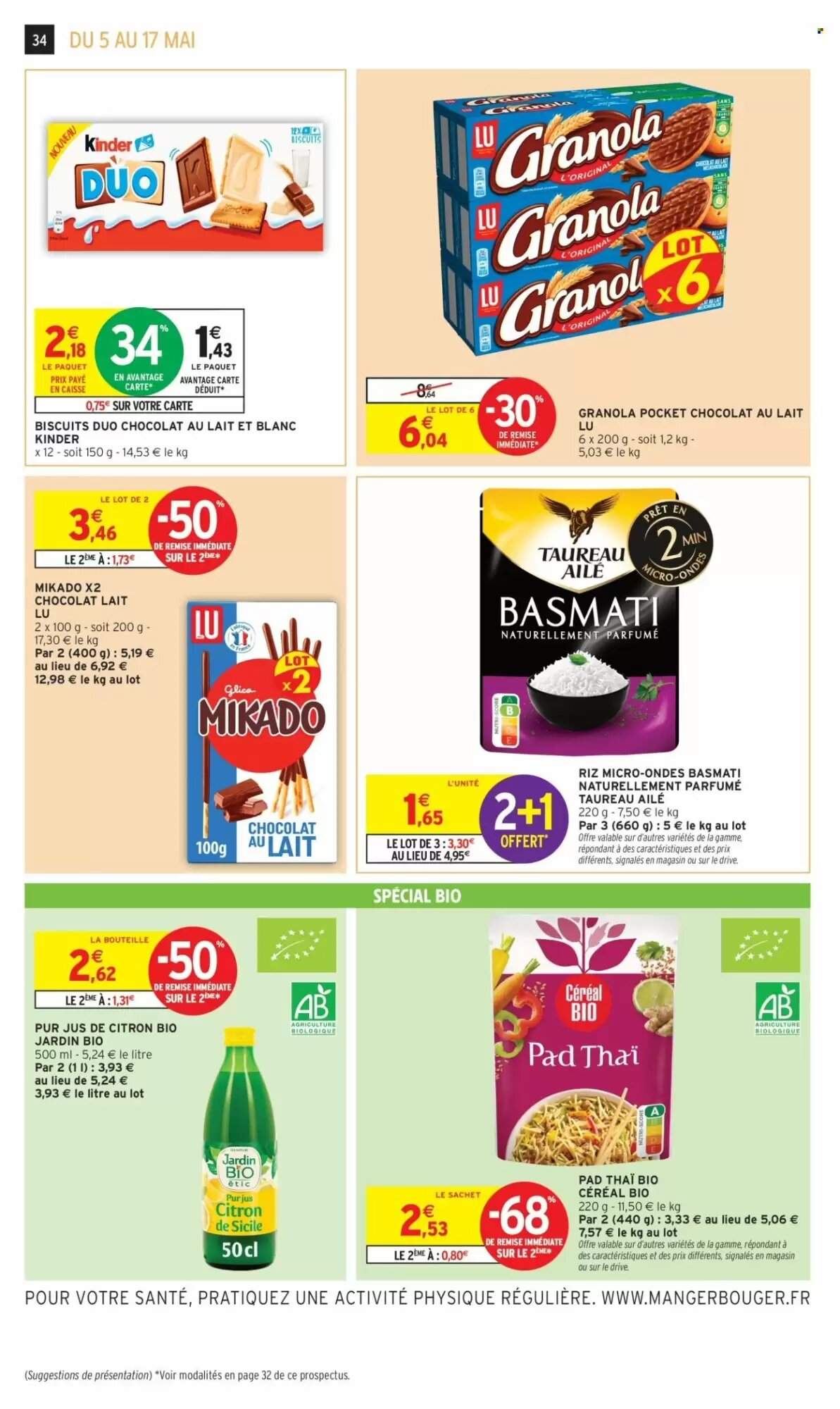 Prospectus promotionnel Intermarché valable à partir du 05/05/2026 - Page 34.