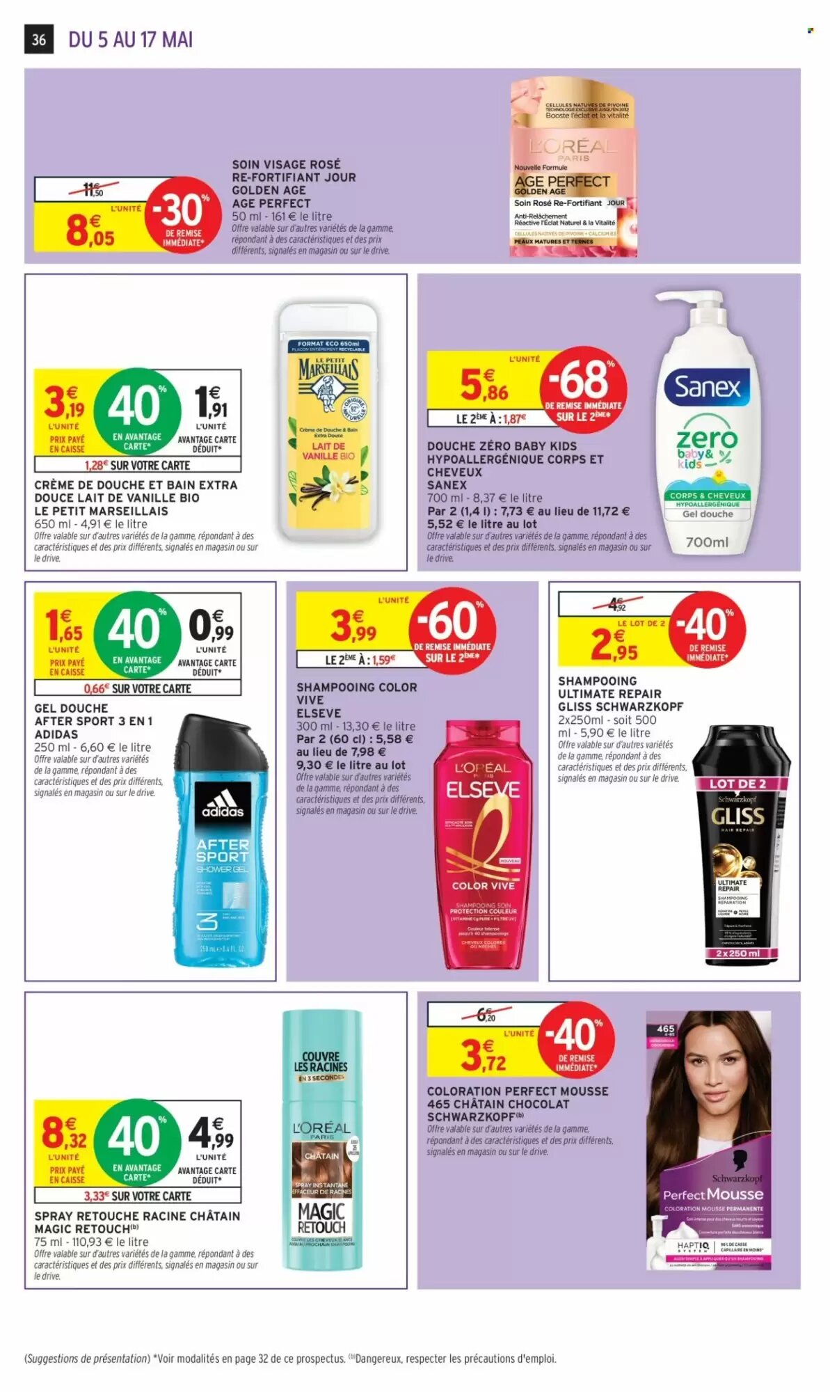Prospectus promotionnel Intermarché valable à partir du 05/05/2026 - Page 36.