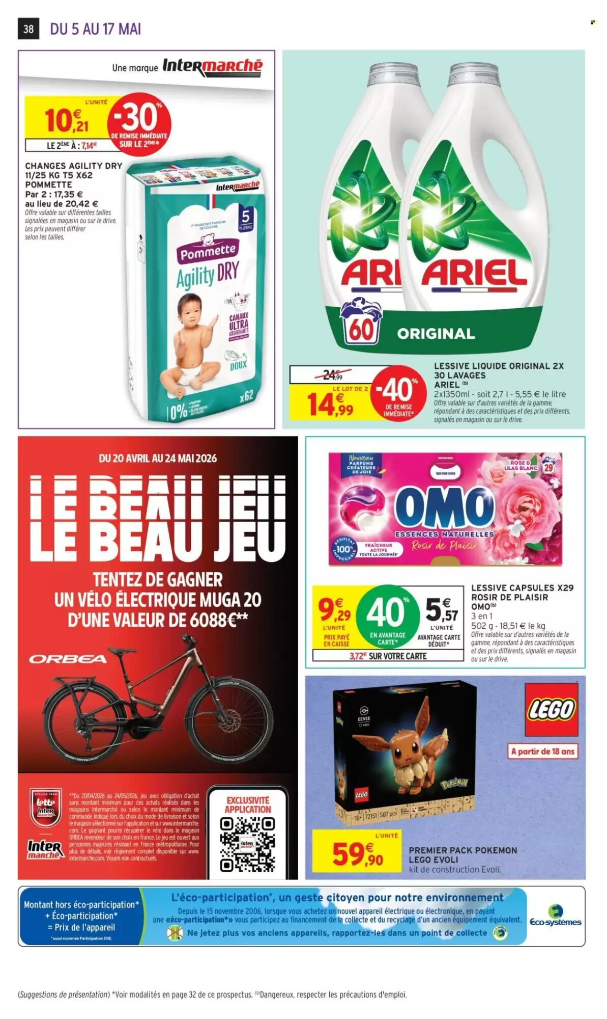Prospectus promotionnel Intermarché valable à partir du 05/05/2026 - Page 38.