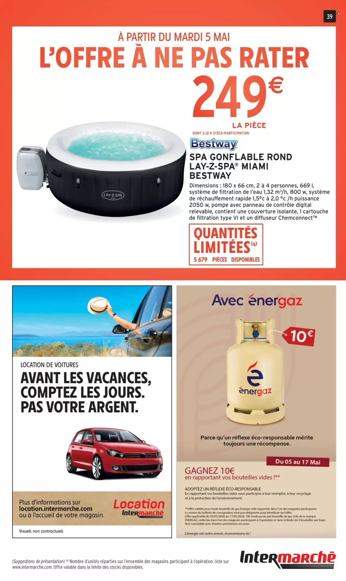 Prospectus promotionnel Intermarché valable à partir du 05/05/2026 - Page 39.