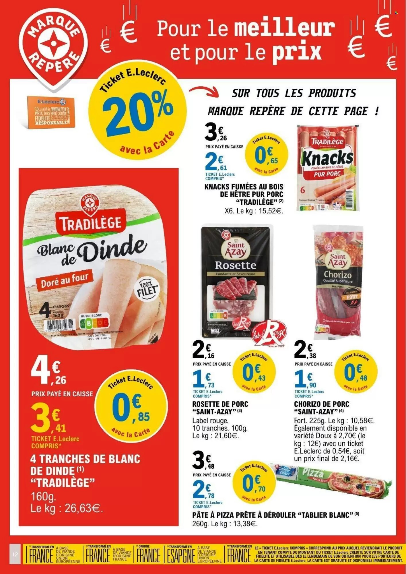 Prospectus promotionnel E.Leclerc valable à partir du 05/05/2026 - Page 12.