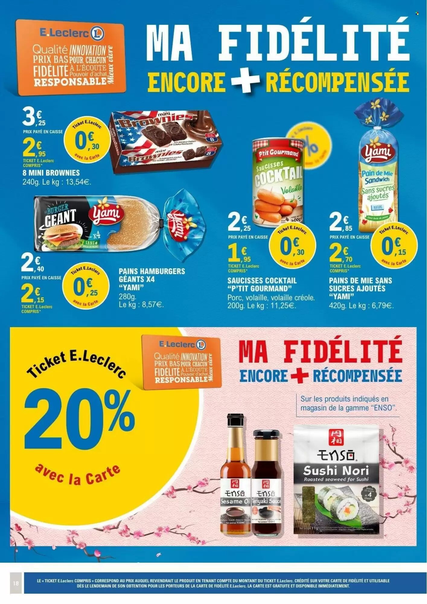 Prospectus promotionnel E.Leclerc valable à partir du 05/05/2026 - Page 18.
