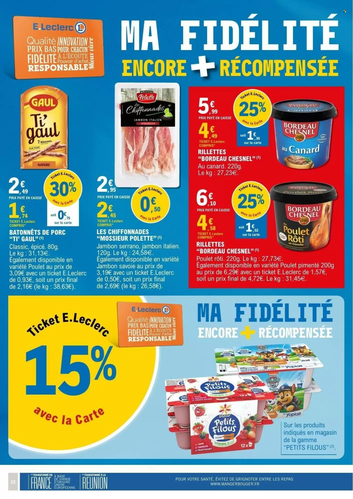 Prospectus promotionnel E.Leclerc valable à partir du 05/05/2026 - Page 22.