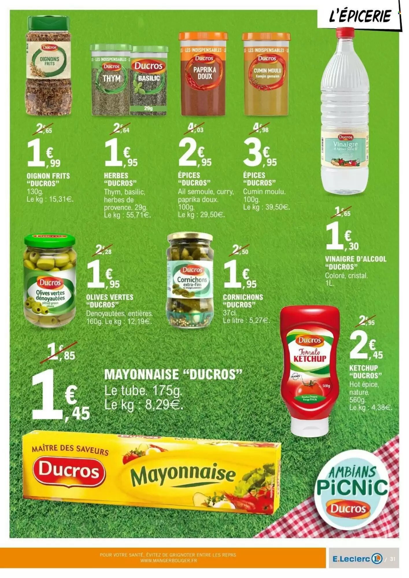 Prospectus promotionnel E.Leclerc valable à partir du 05/05/2026 - Page 31.
