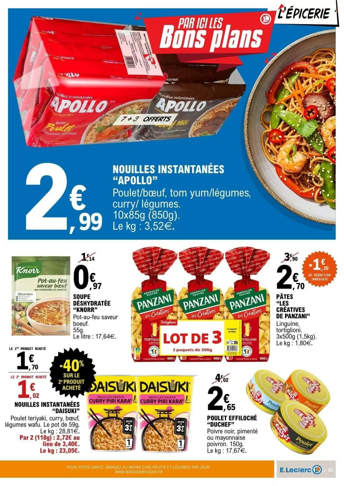 Prospectus promotionnel E.Leclerc valable à partir du 05/05/2026 - Page 33.