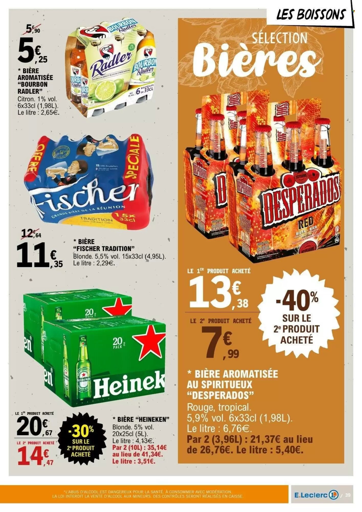 Prospectus promotionnel E.Leclerc valable à partir du 05/05/2026 - Page 39.