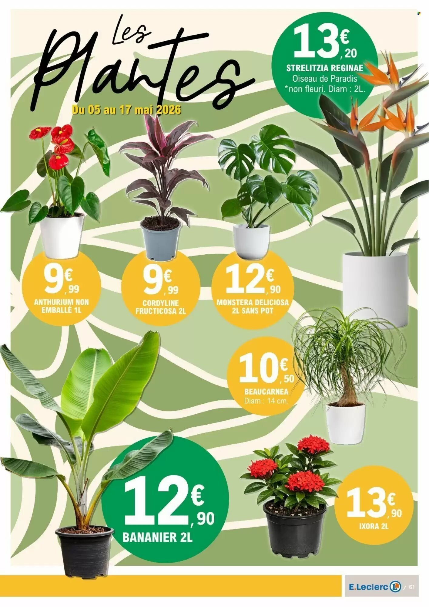 Prospectus promotionnel E.Leclerc valable à partir du 05/05/2026 - Page 61.