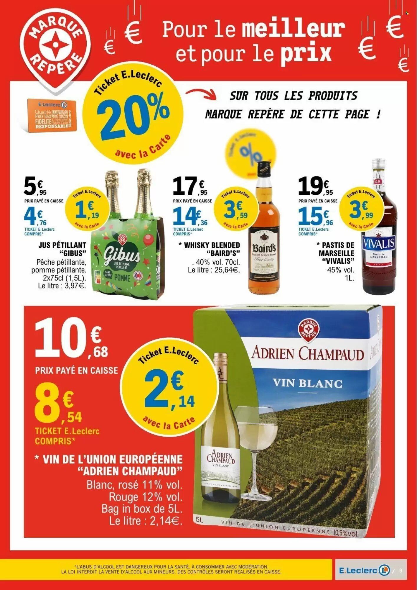 Prospectus promotionnel E.Leclerc valable à partir du 05/05/2026 - Page 9.