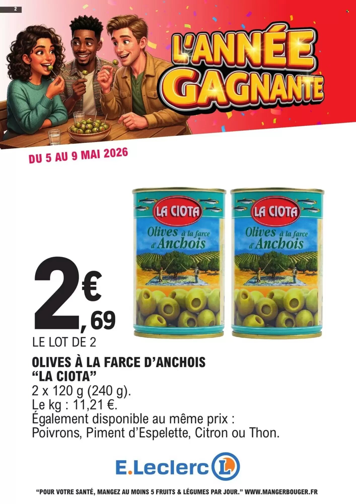 Prospectus promotionnel E.Leclerc valable à partir du 05/05/2026 - Page 2.