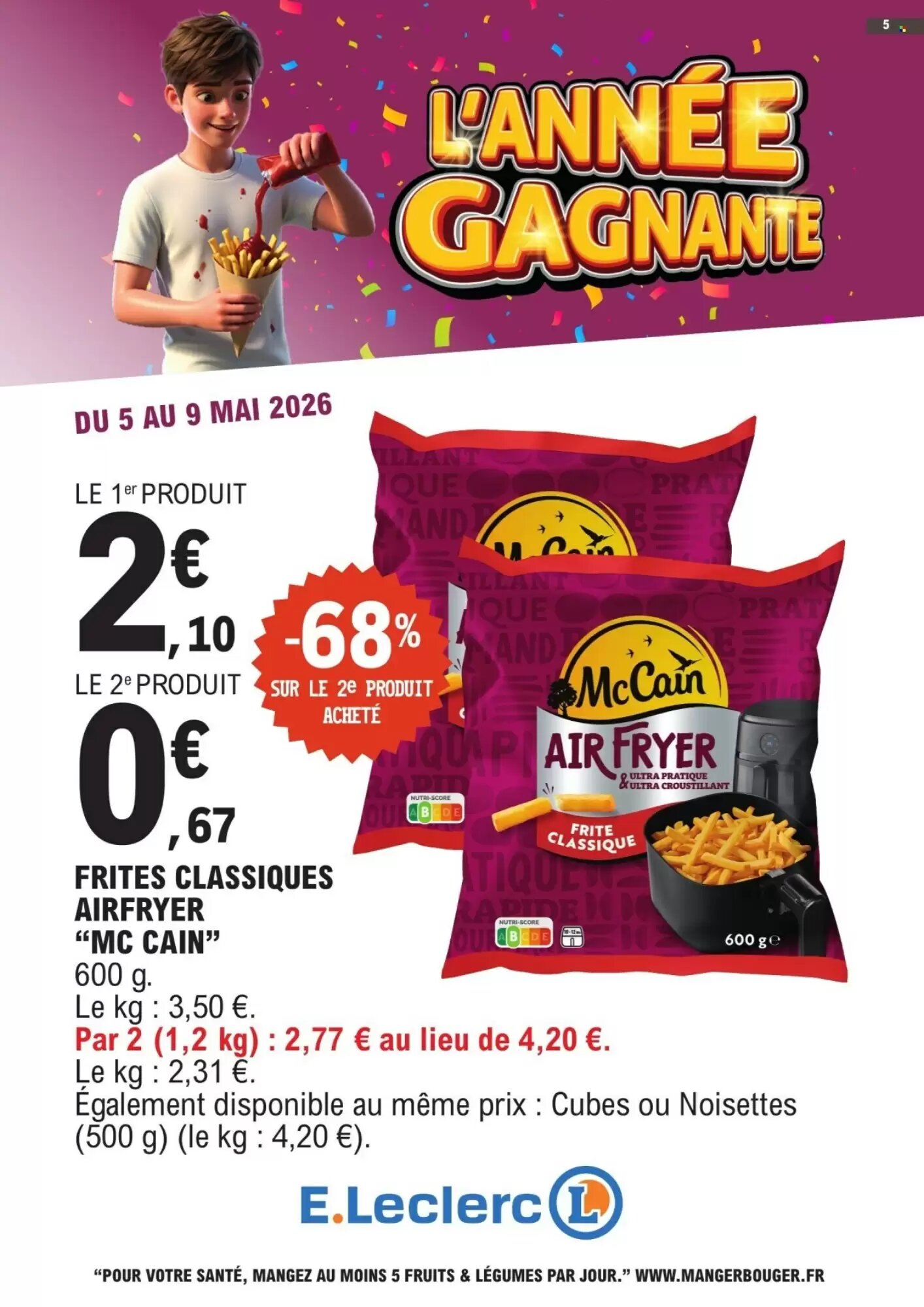 Prospectus promotionnel E.Leclerc valable à partir du 05/05/2026 - Page 5.