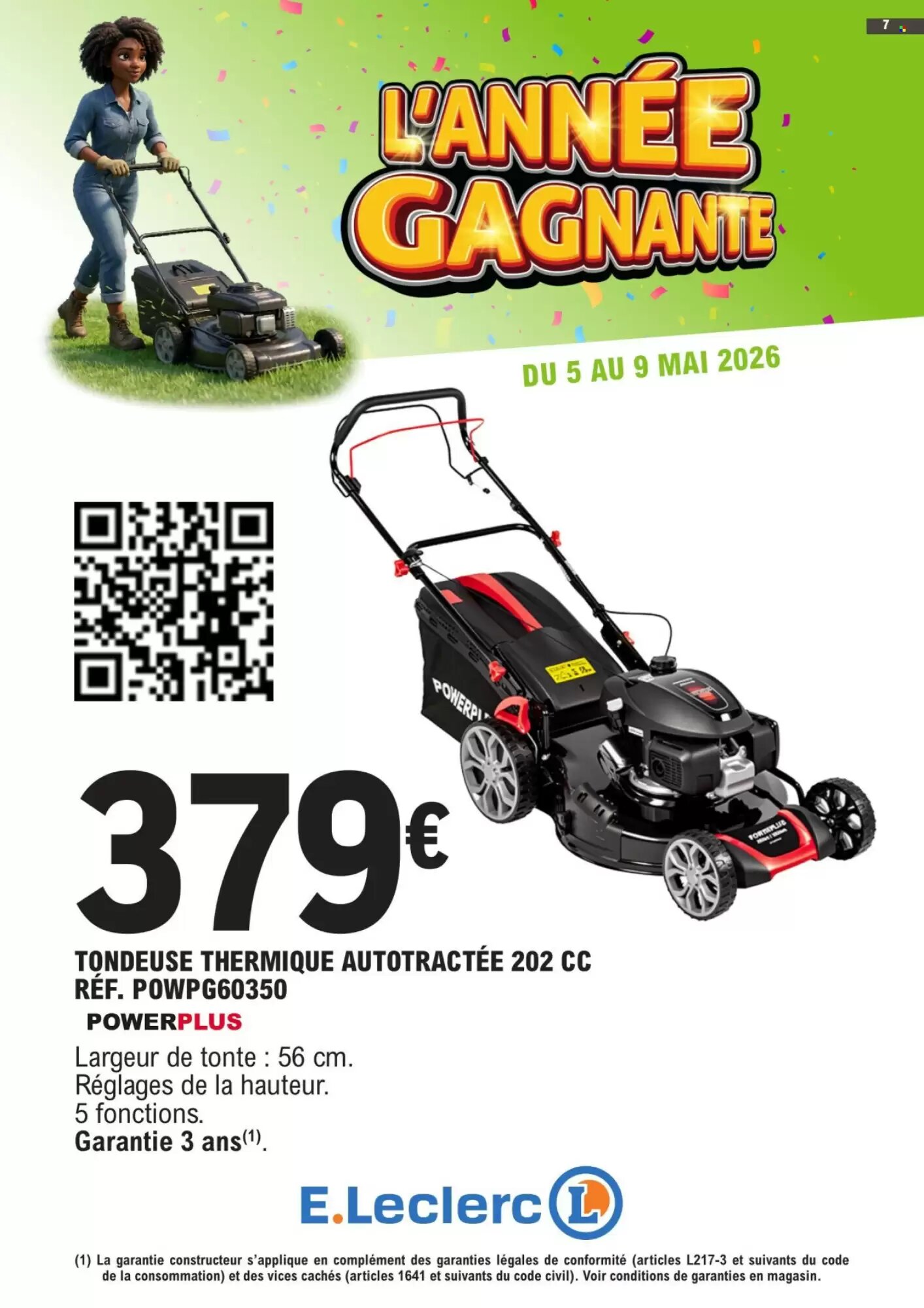 Prospectus promotionnel E.Leclerc valable à partir du 05/05/2026 - Page 7.