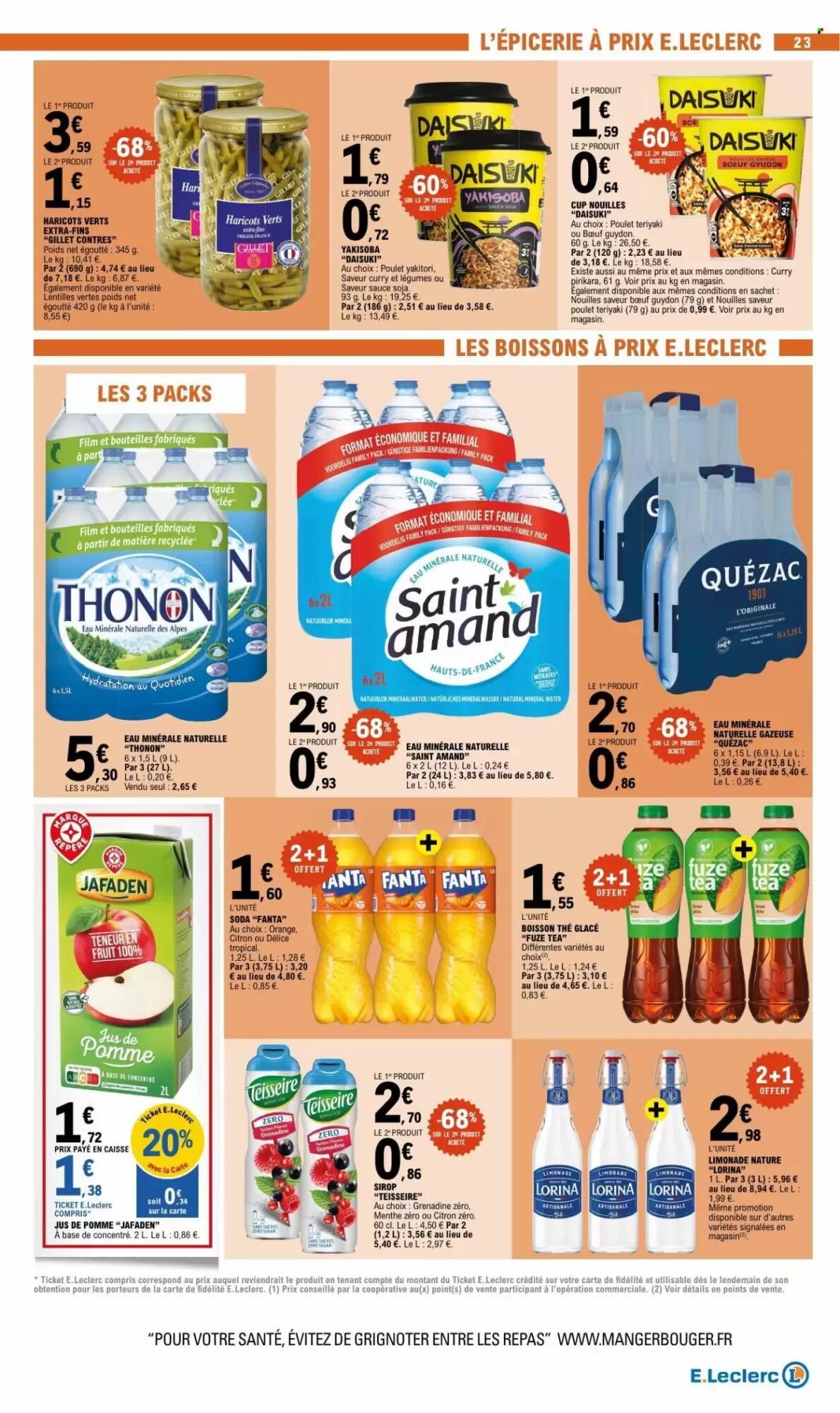 Prospectus promotionnel E.Leclerc valable à partir du 05/05/2026 - Page 23.