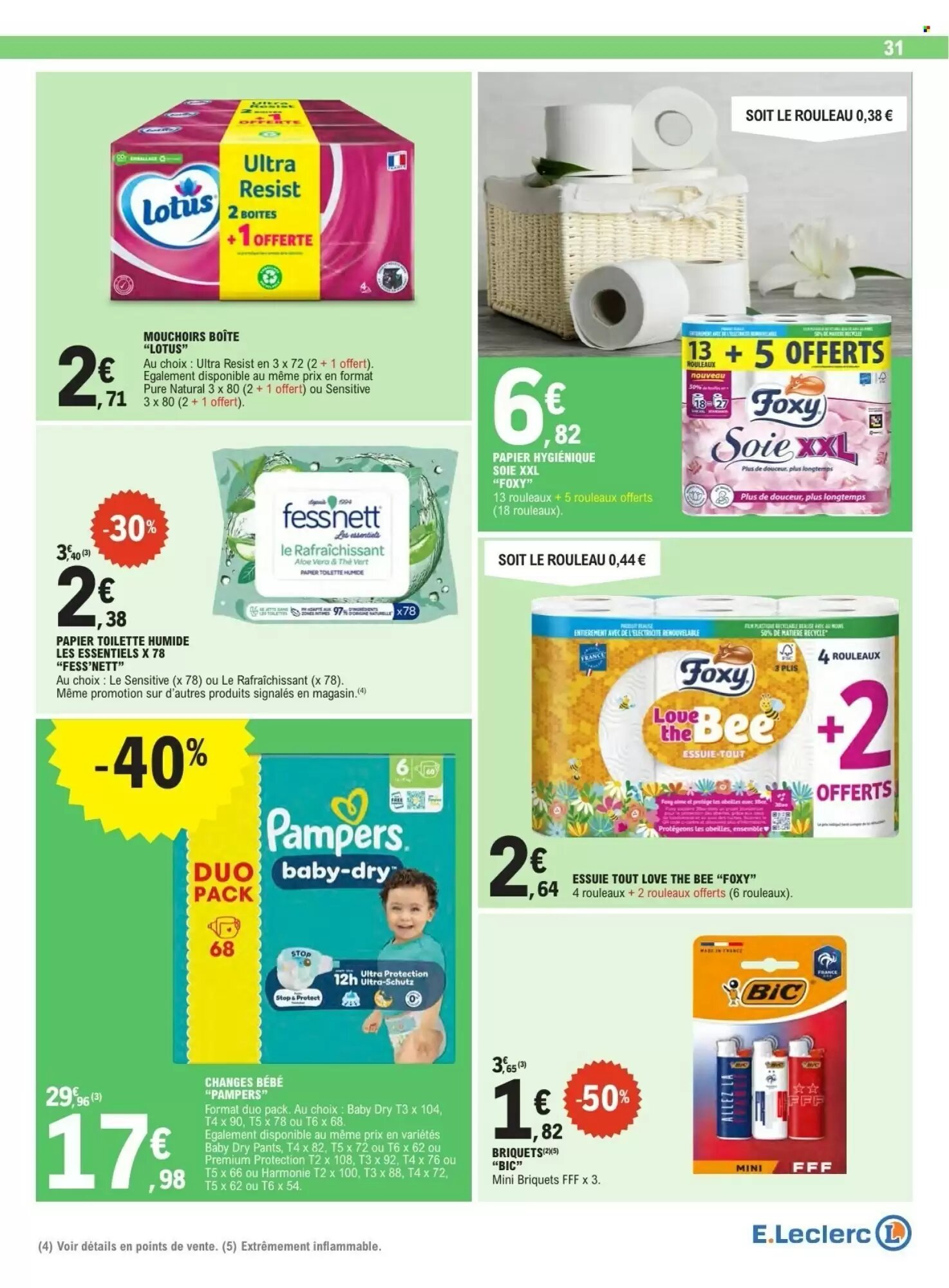 Prospectus promotionnel E.Leclerc valable à partir du 05/05/2026 - Page 31.