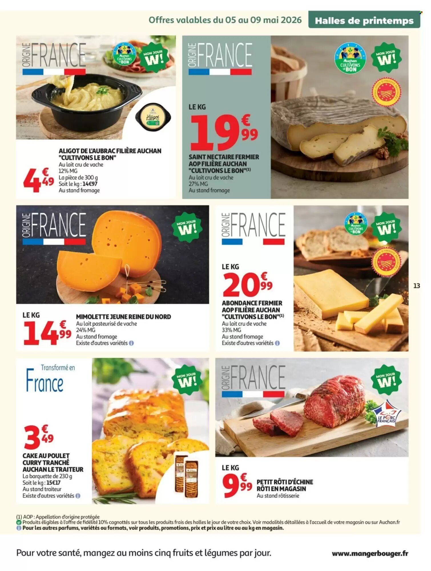 Prospectus promotionnel Auchan valable à partir du 05/05/2026 - Page 13.