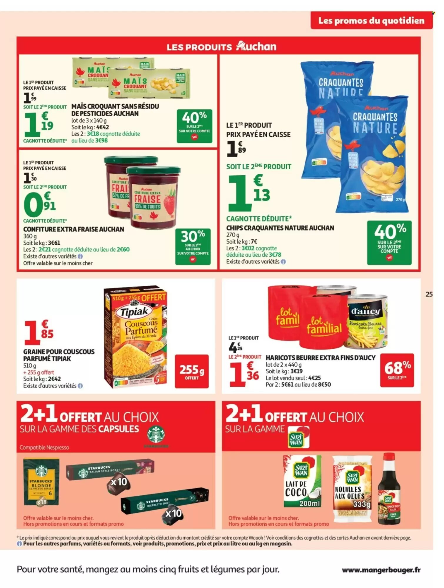 Prospectus promotionnel Auchan valable à partir du 05/05/2026 - Page 25.