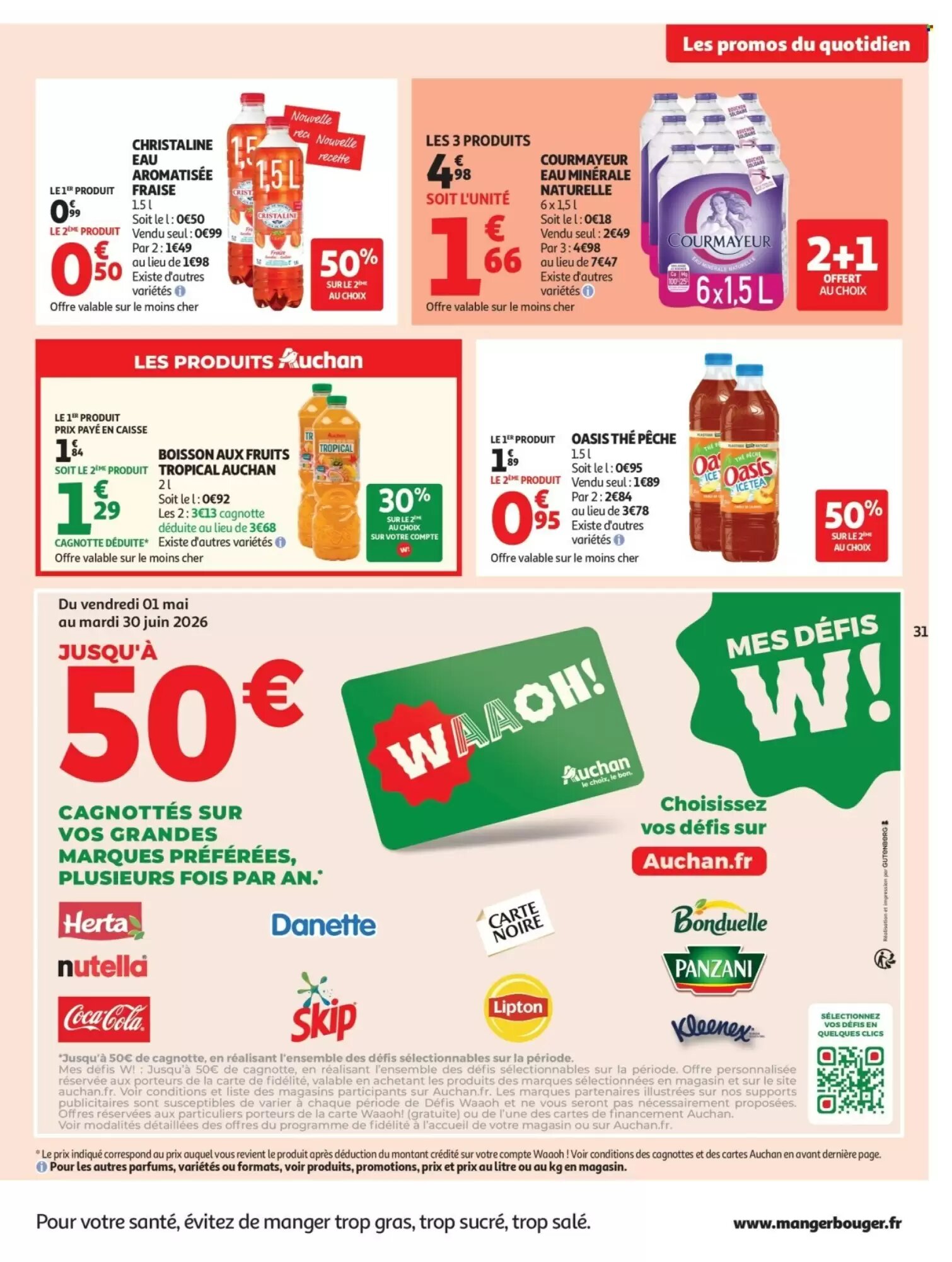 Prospectus promotionnel Auchan valable à partir du 05/05/2026 - Page 31.