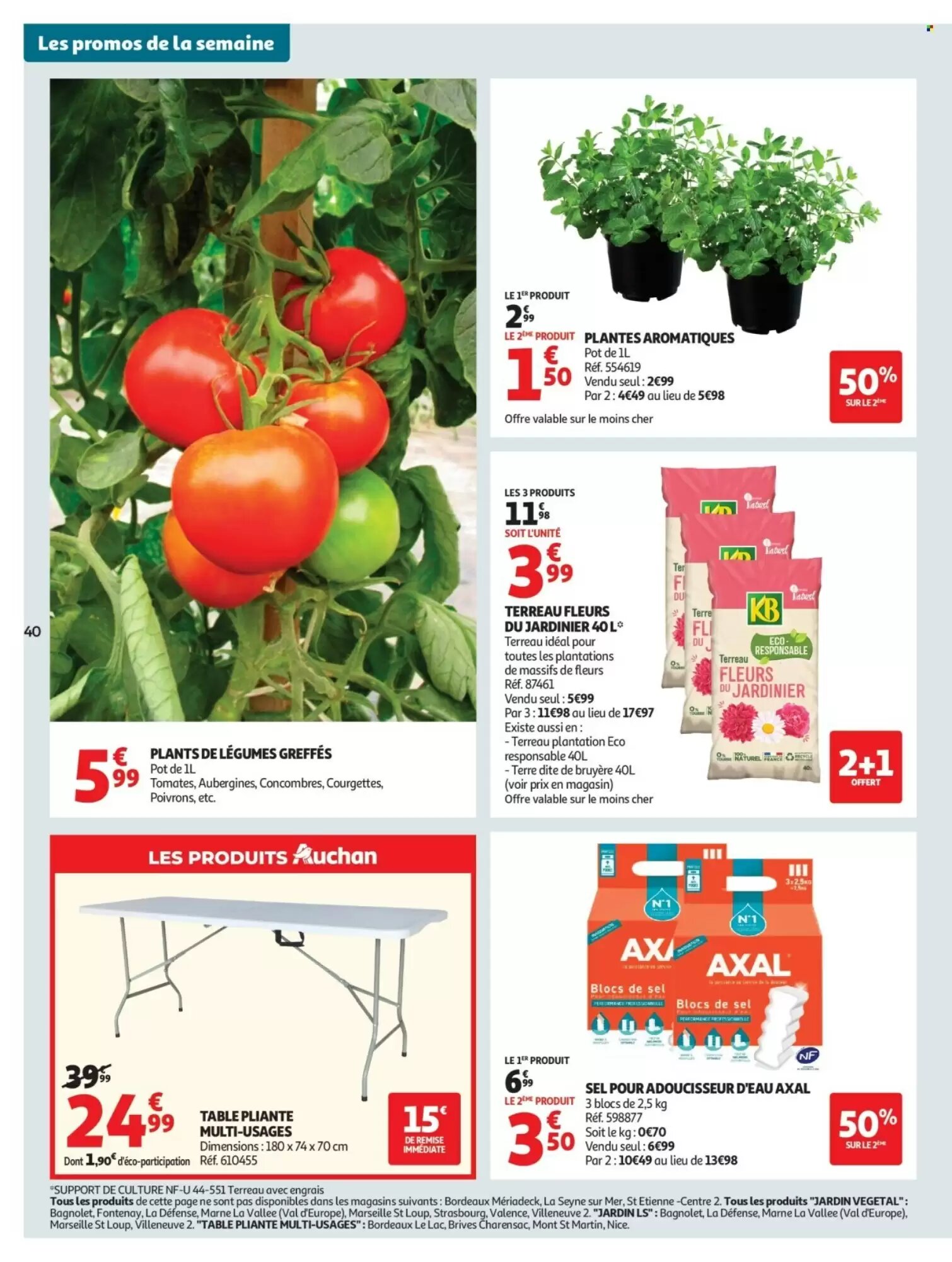 Prospectus promotionnel Auchan valable à partir du 05/05/2026 - Page 40.