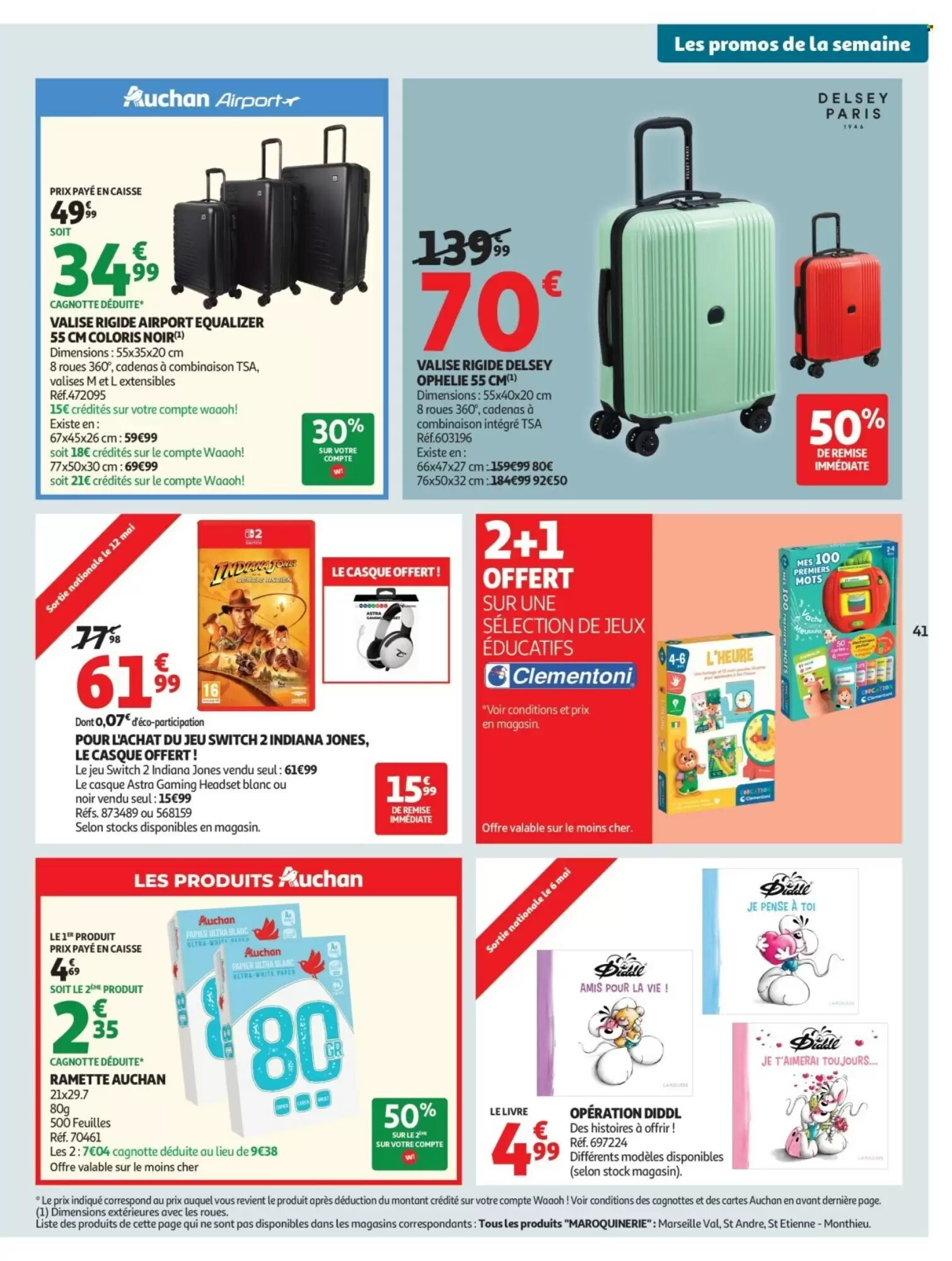 Prospectus promotionnel Auchan valable à partir du 05/05/2026 - Page 41.