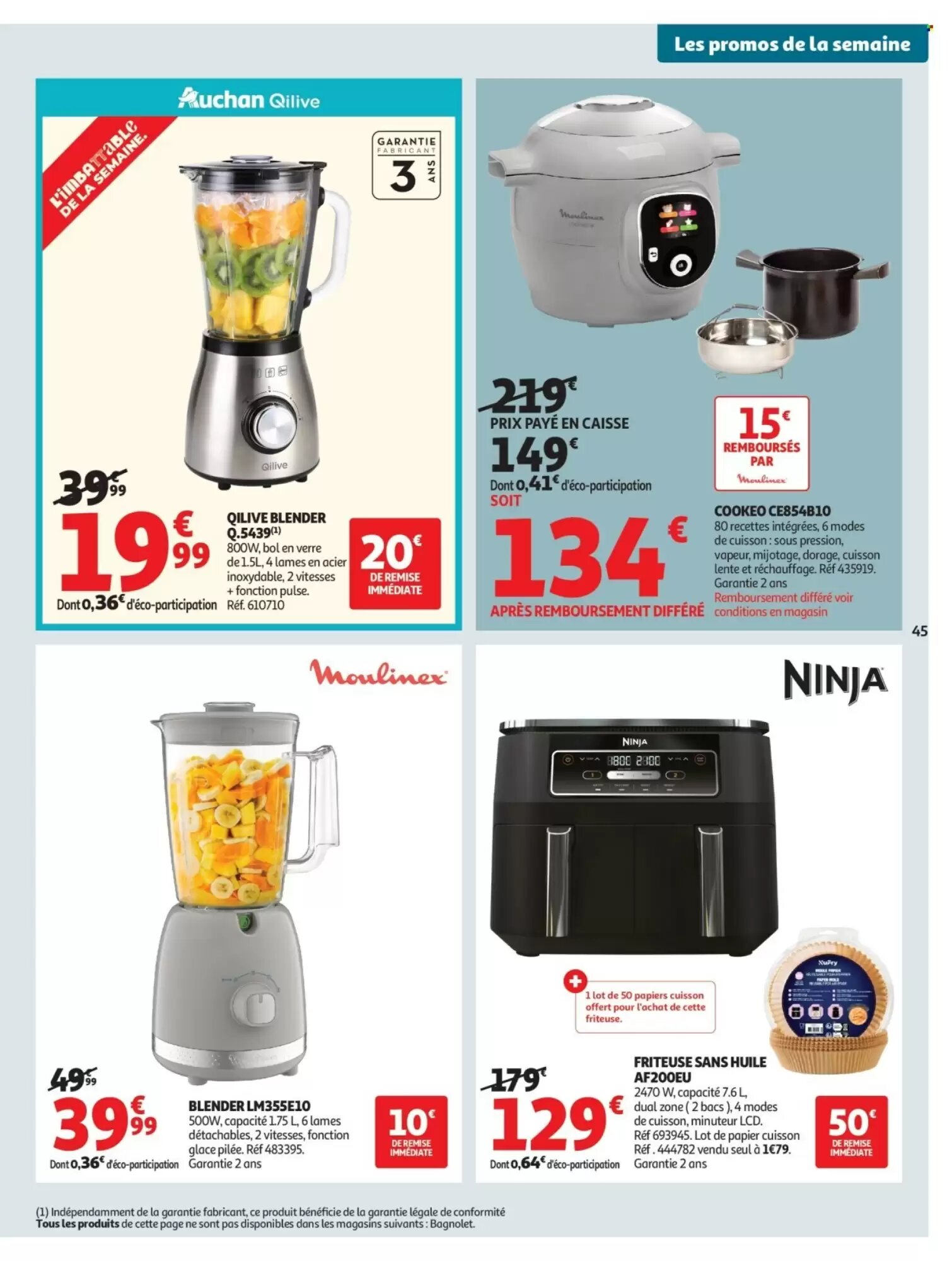 Prospectus promotionnel Auchan valable à partir du 05/05/2026 - Page 45.