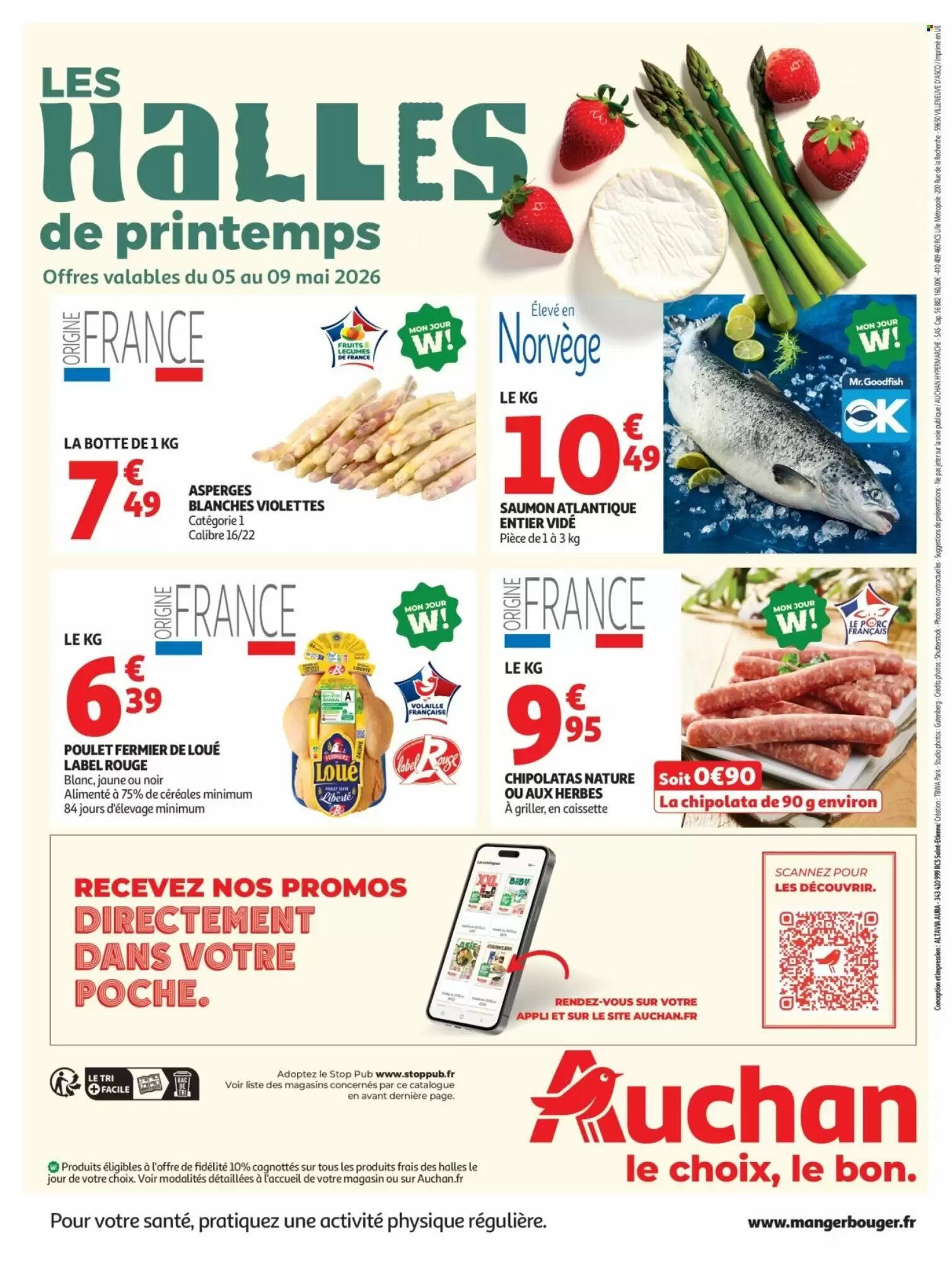 Prospectus promotionnel Auchan valable à partir du 05/05/2026 - Page 48.
