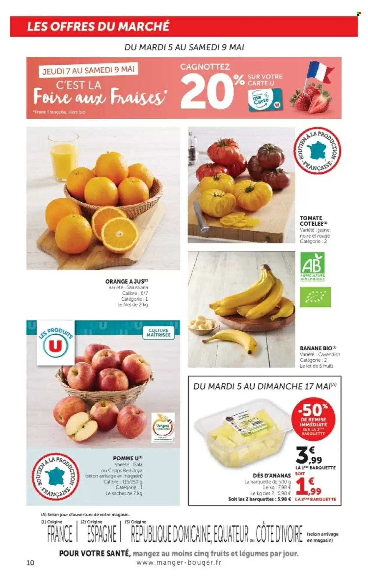 Prospectus promotionnel U Express valable à partir du 05/05/2026 - Page 10.