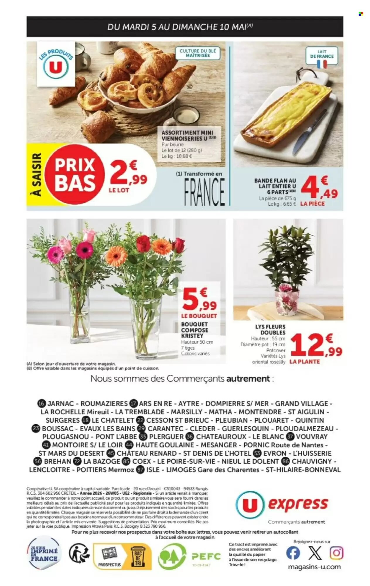 Prospectus promotionnel U Express valable à partir du 05/05/2026 - Page 11.