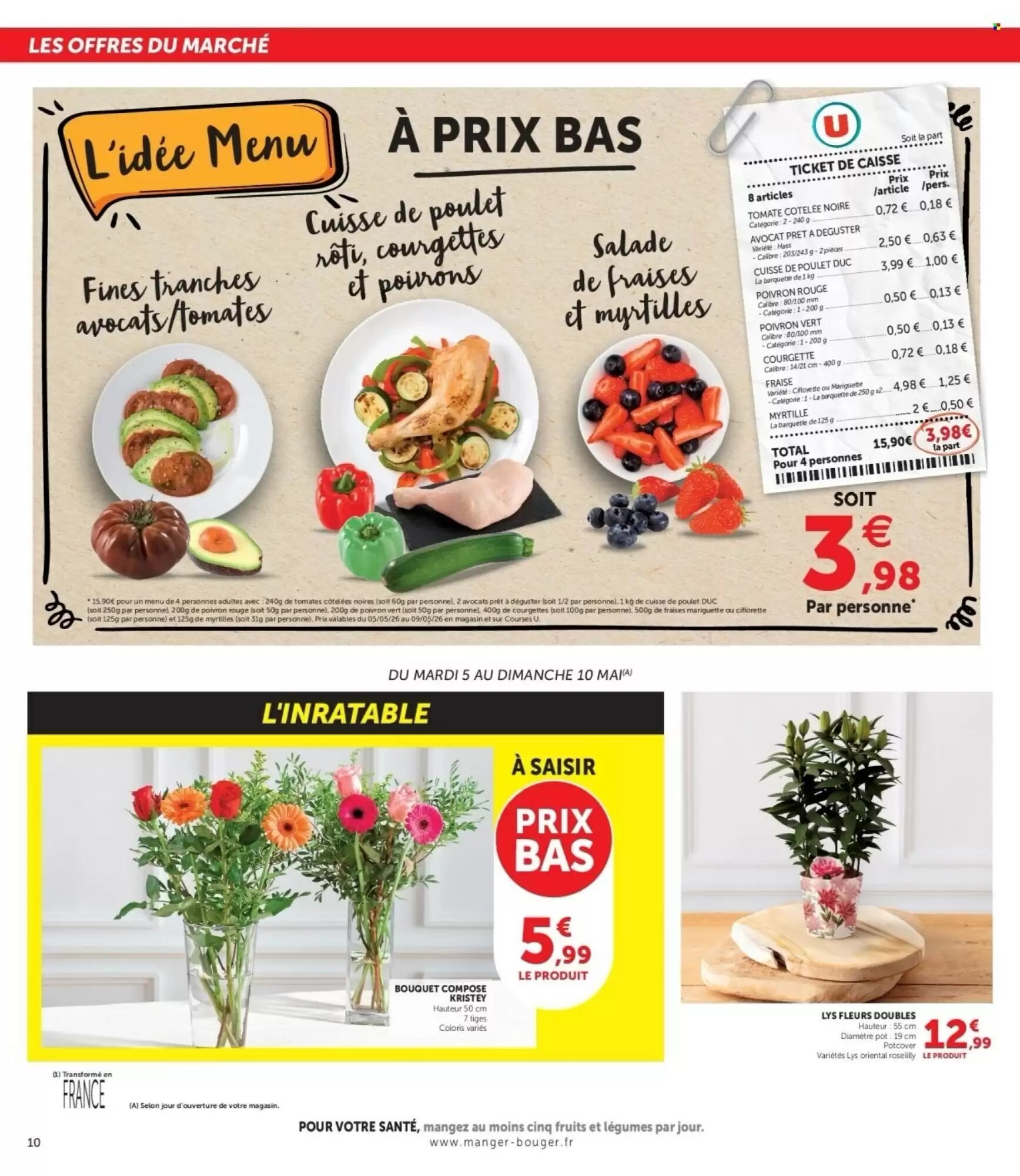 Prospectus promotionnel Hyper U valable à partir du 05/05/2026 - Page 10.