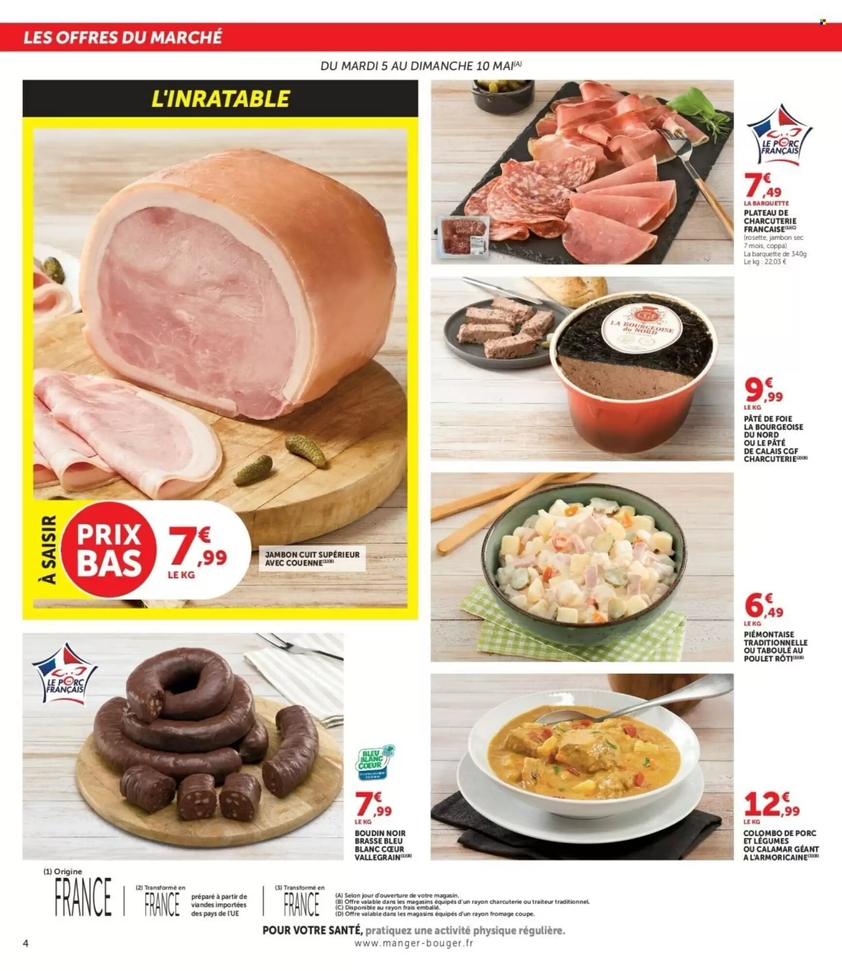 Prospectus promotionnel Hyper U valable à partir du 05/05/2026 - Page 4.