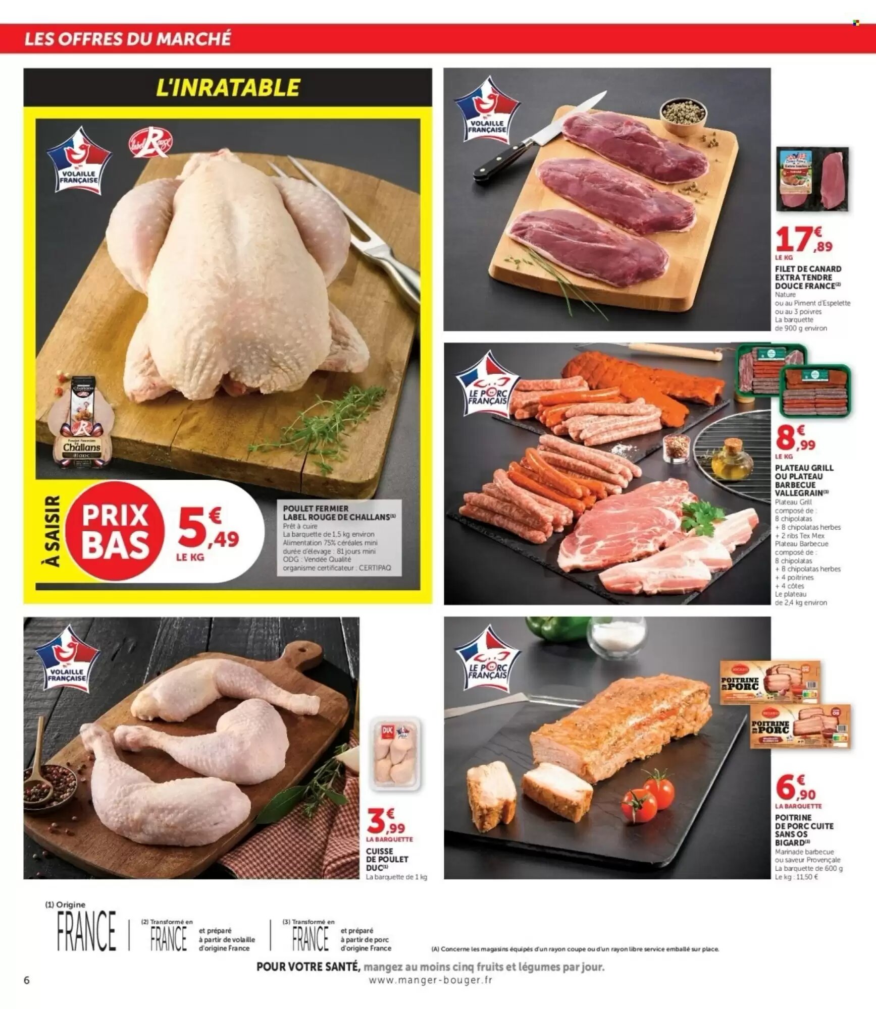 Prospectus promotionnel Hyper U valable à partir du 05/05/2026 - Page 6.