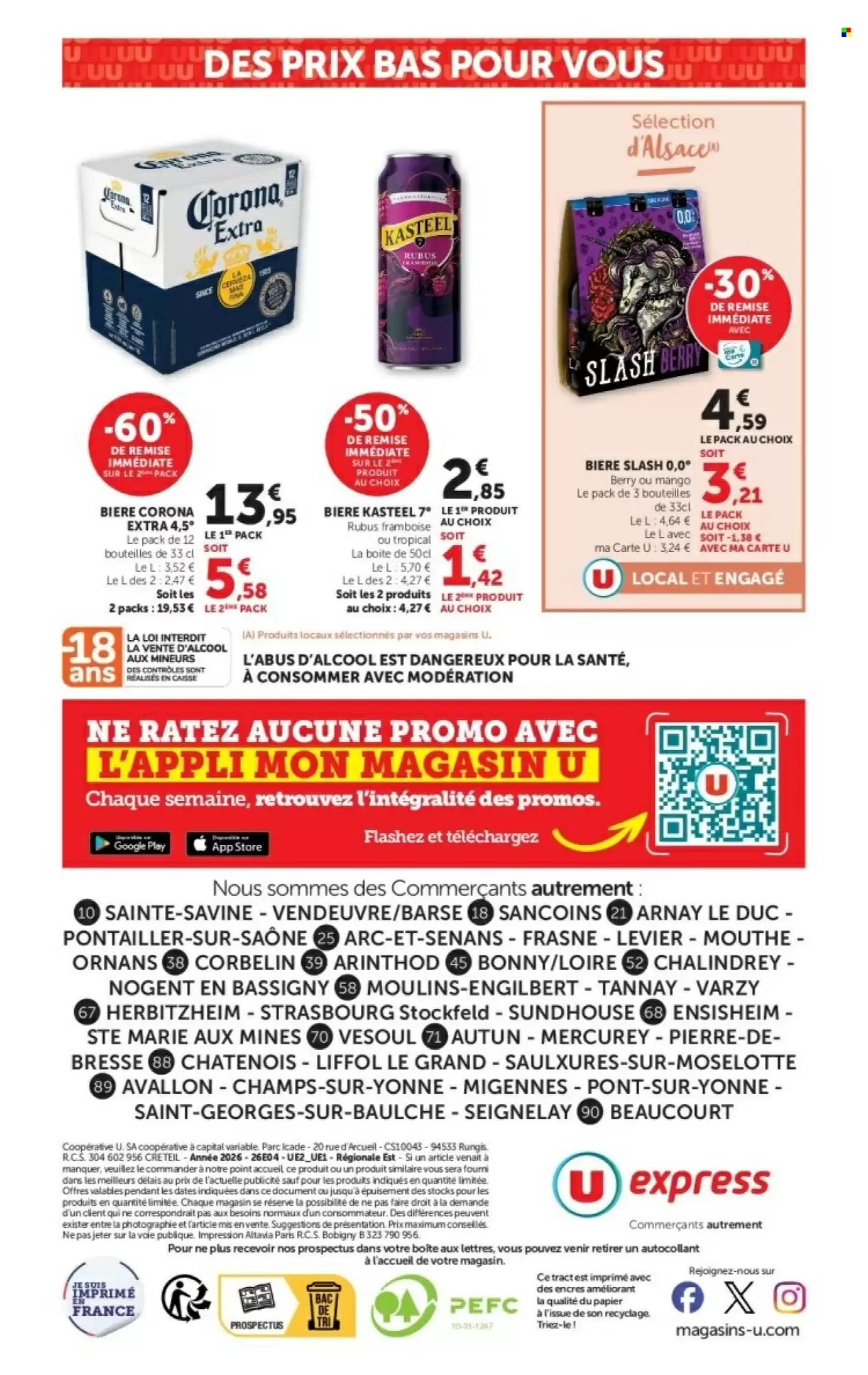 Prospectus promotionnel U Express valable à partir du 05/05/2026 - Page 20.