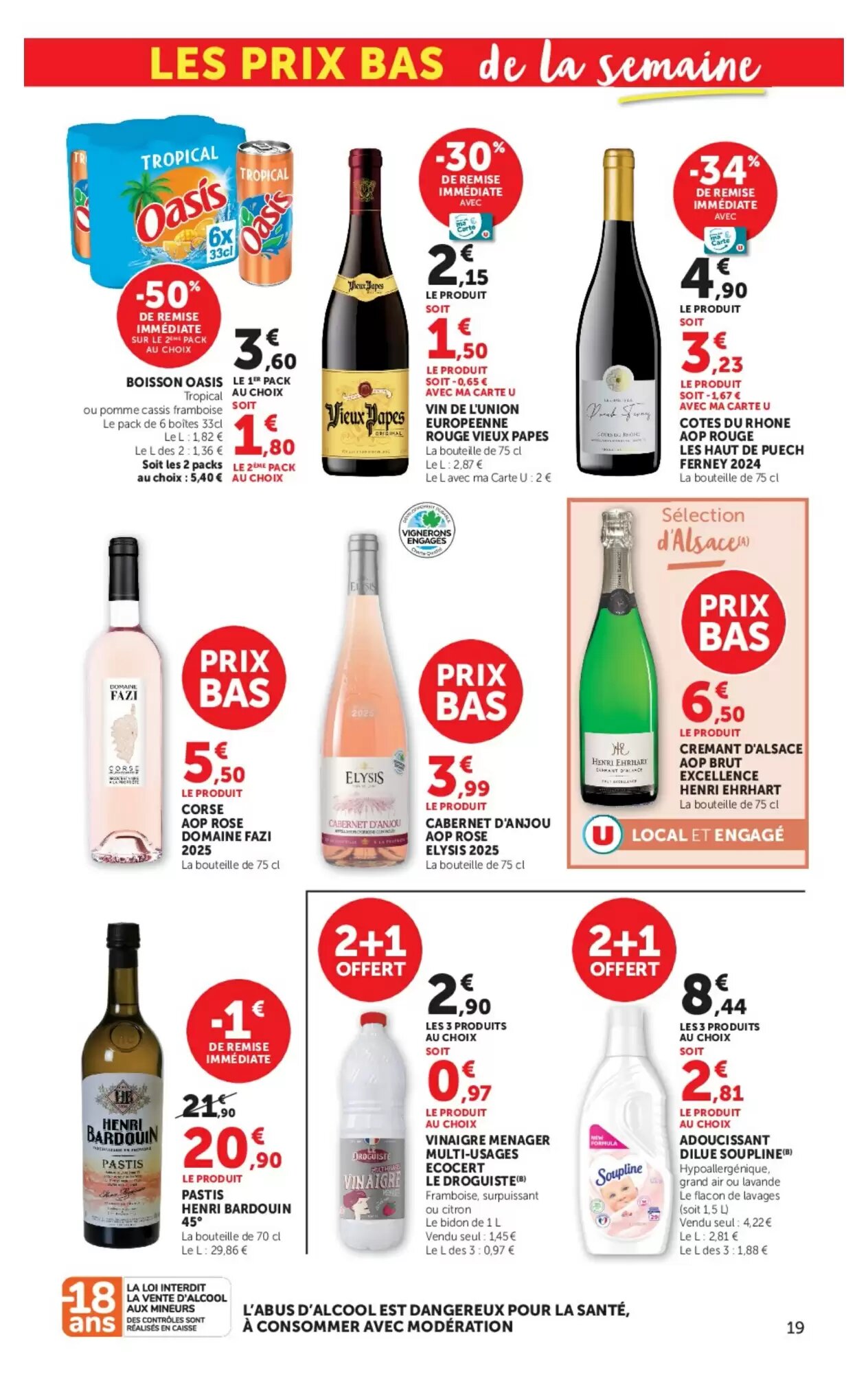 Prospectus promotionnel Super U valable à partir du 05/05/2026 - Page 19.