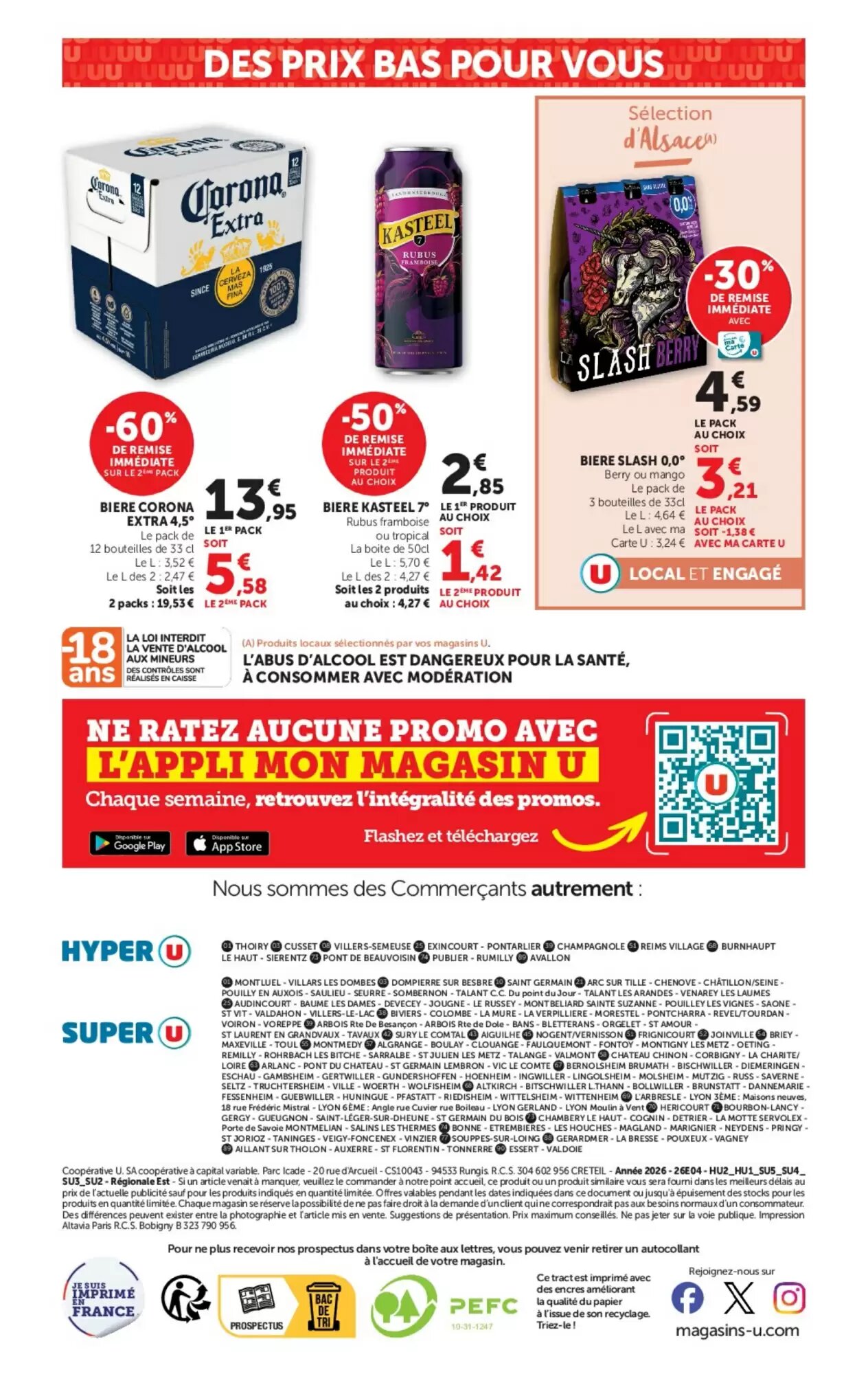 Prospectus promotionnel Super U valable à partir du 05/05/2026 - Page 20.