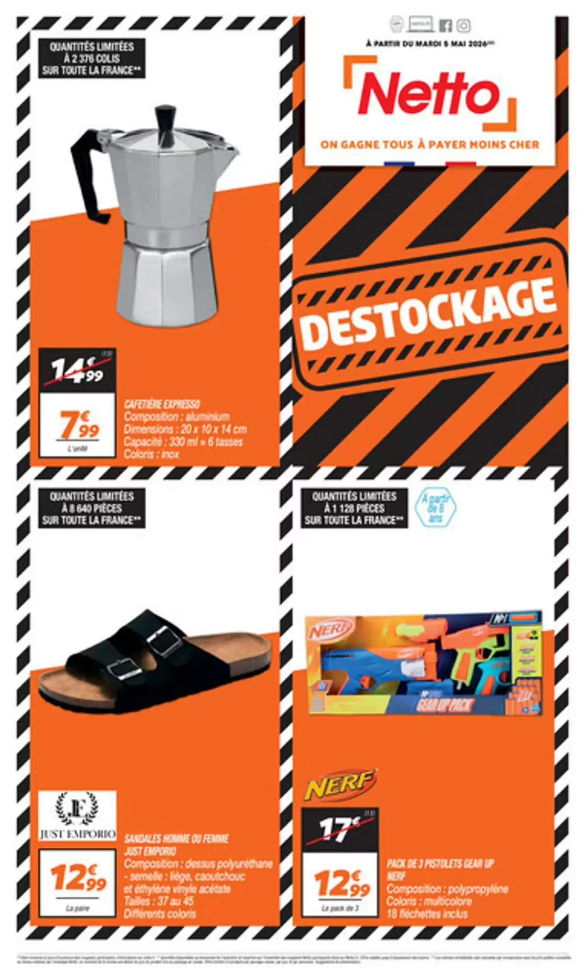 Prospectus promotionnel Netto valable à partir du 05/05/2026 - Page 1.