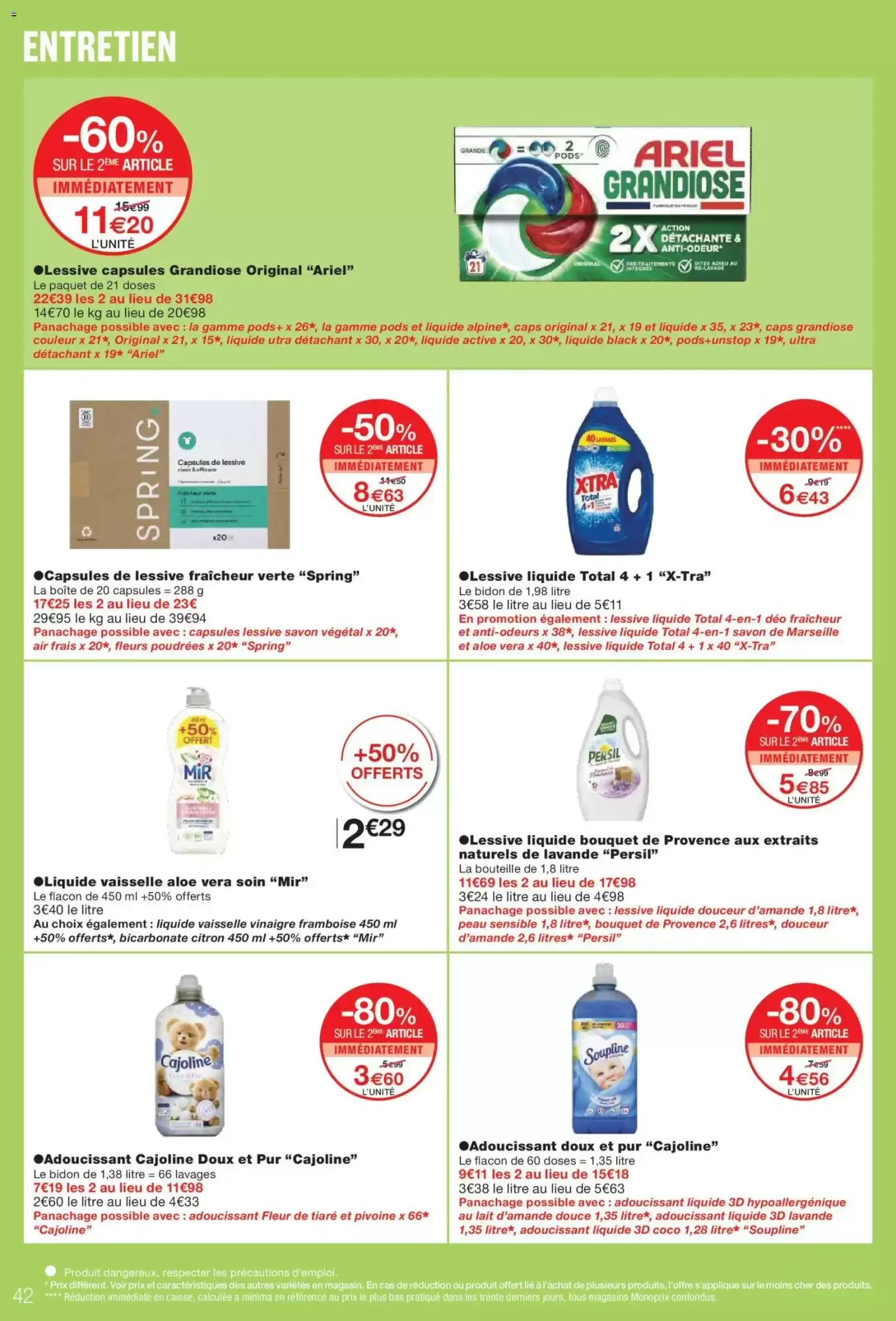 Prospectus promotionnel Monoprix valable à partir du 05/05/2026 - Page 47.