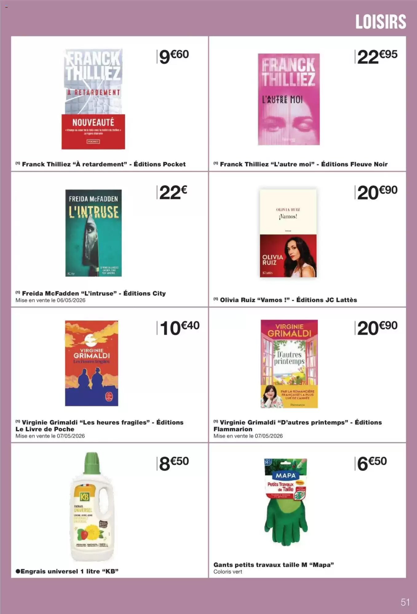 Prospectus promotionnel Monoprix valable à partir du 05/05/2026 - Page 56.