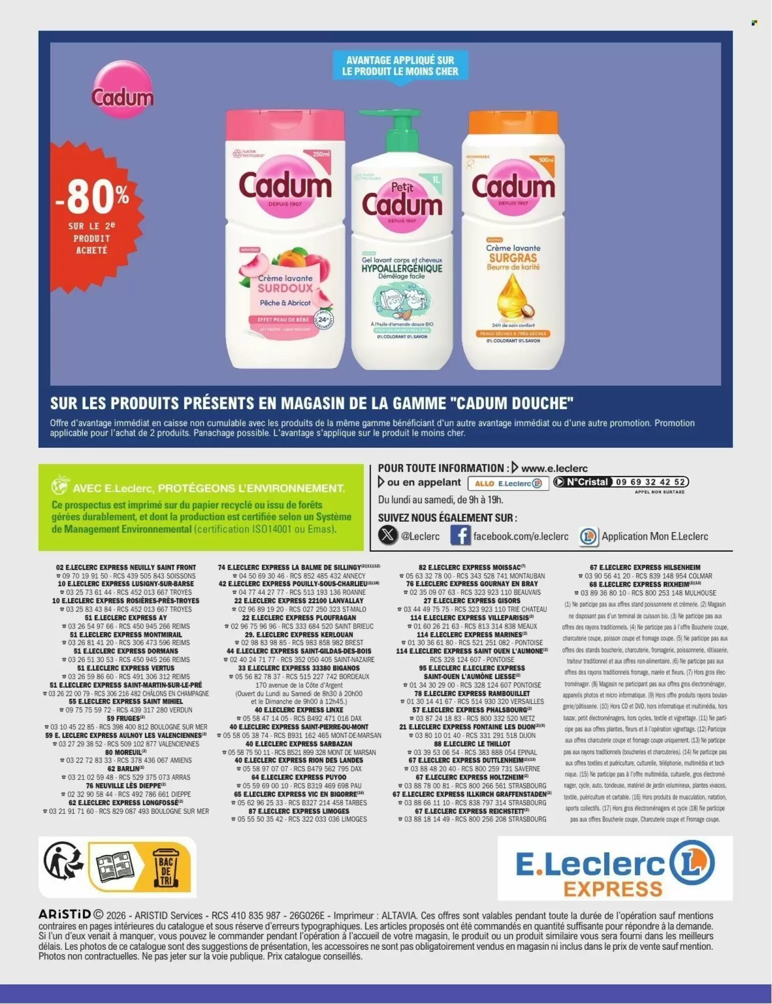 Prospectus promotionnel E.Leclerc Express valable à partir du 05/05/2026 - Page 12.