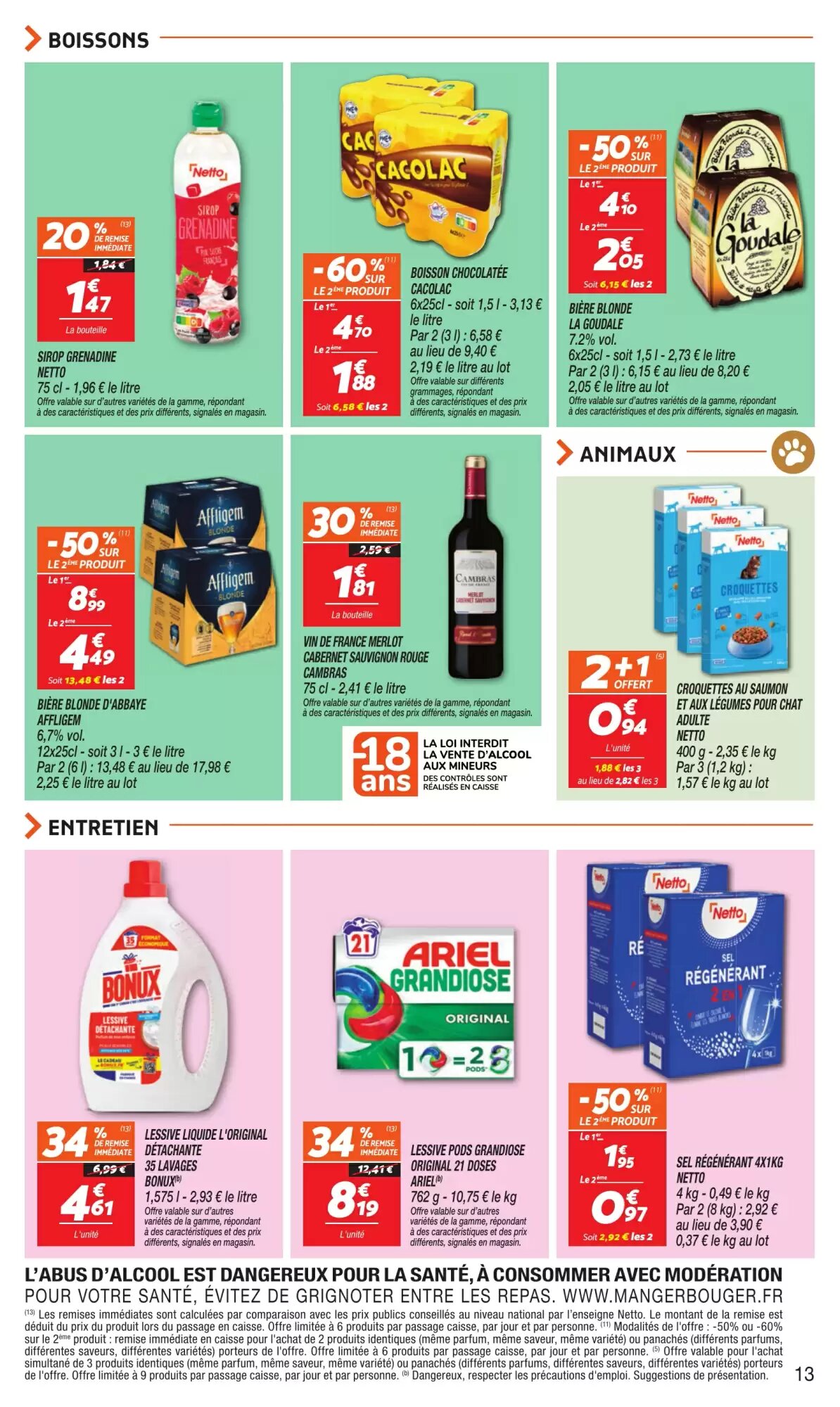 Prospectus promotionnel Netto valable à partir du 05/05/2026 - Page 13.