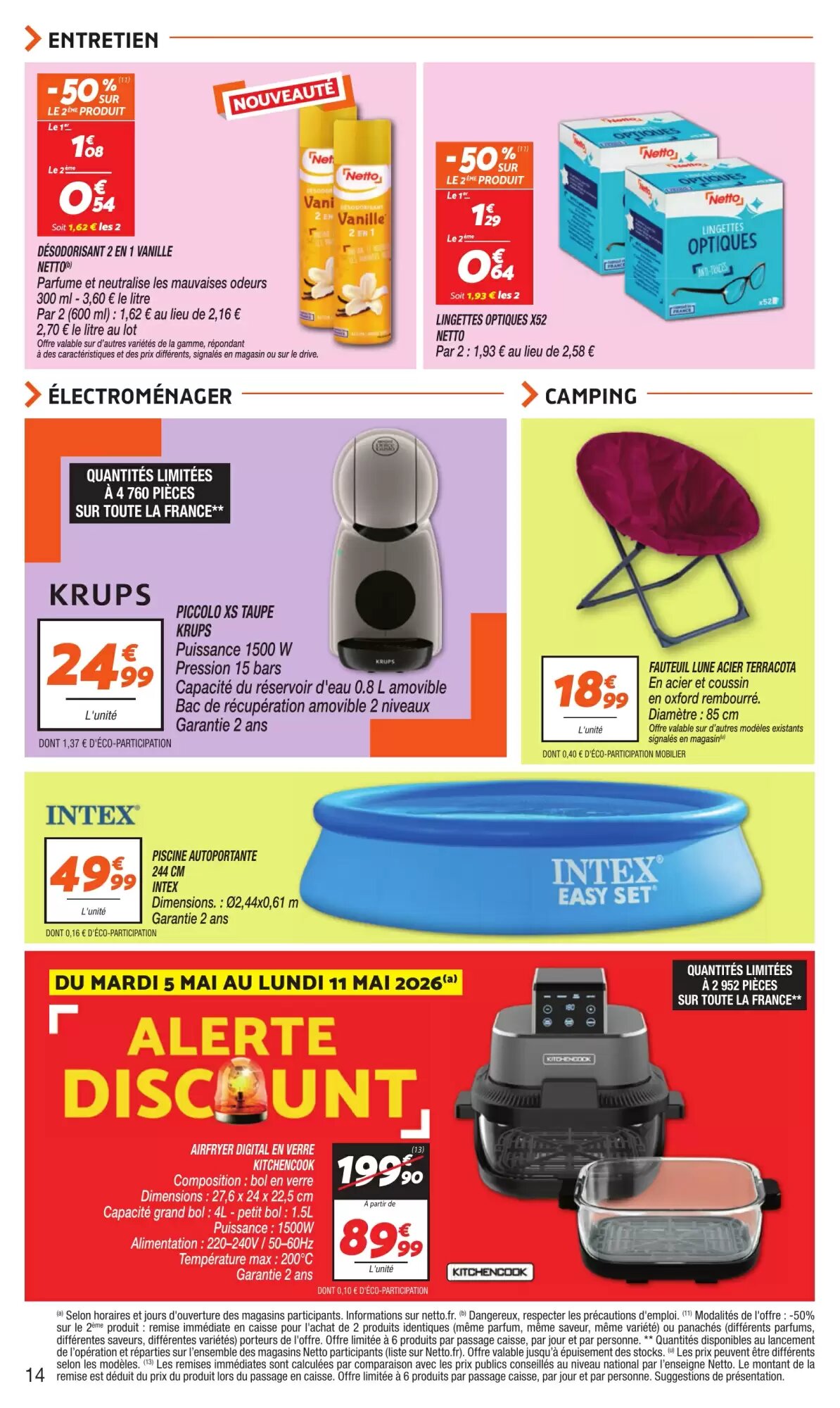 Prospectus promotionnel Netto valable à partir du 05/05/2026 - Page 14.