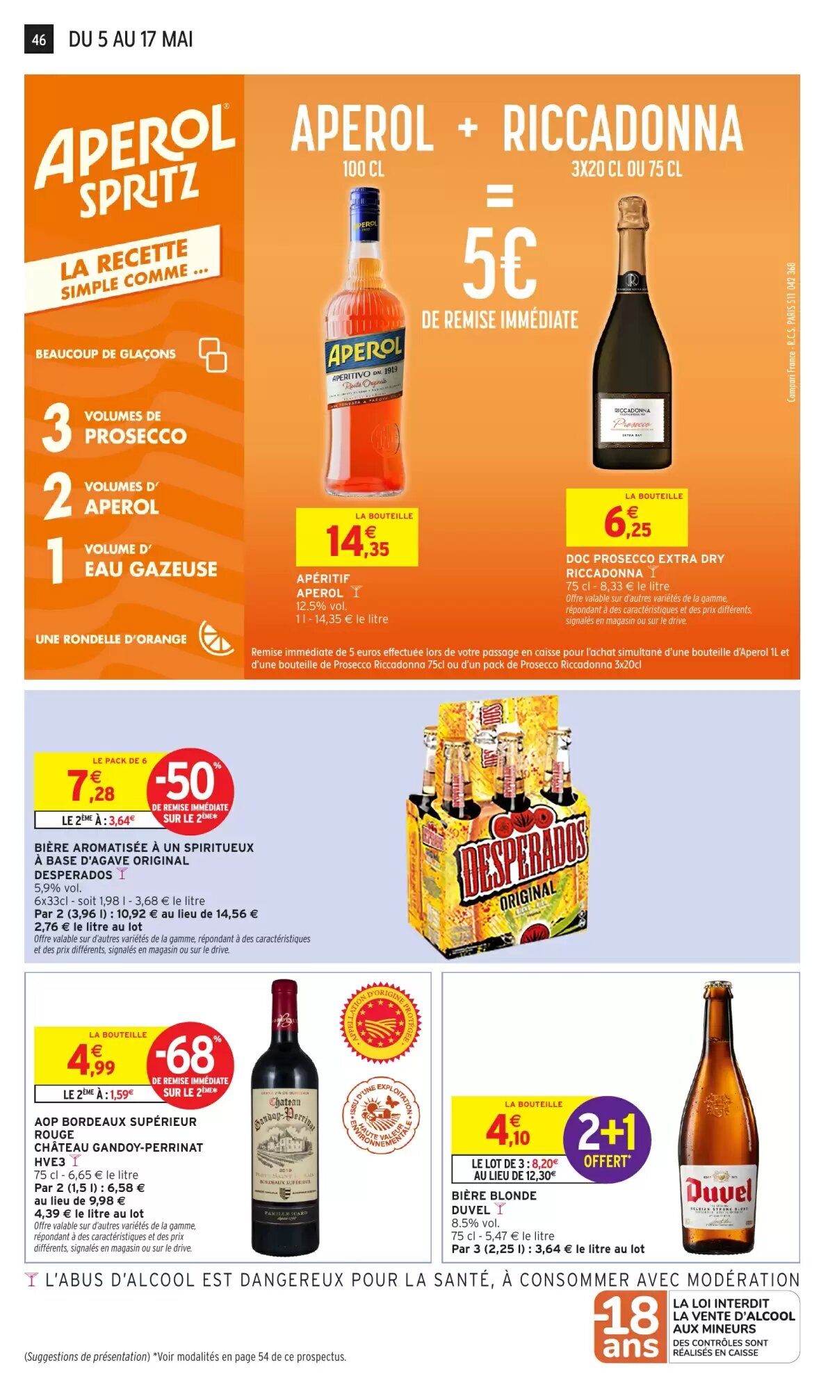 Prospectus promotionnel Intermarché Hyper valable à partir du 05/05/2026 - Page 46.