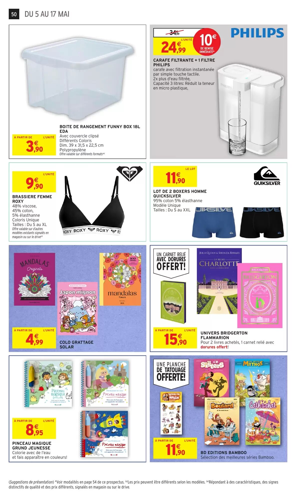 Prospectus promotionnel Intermarché Hyper valable à partir du 05/05/2026 - Page 50.