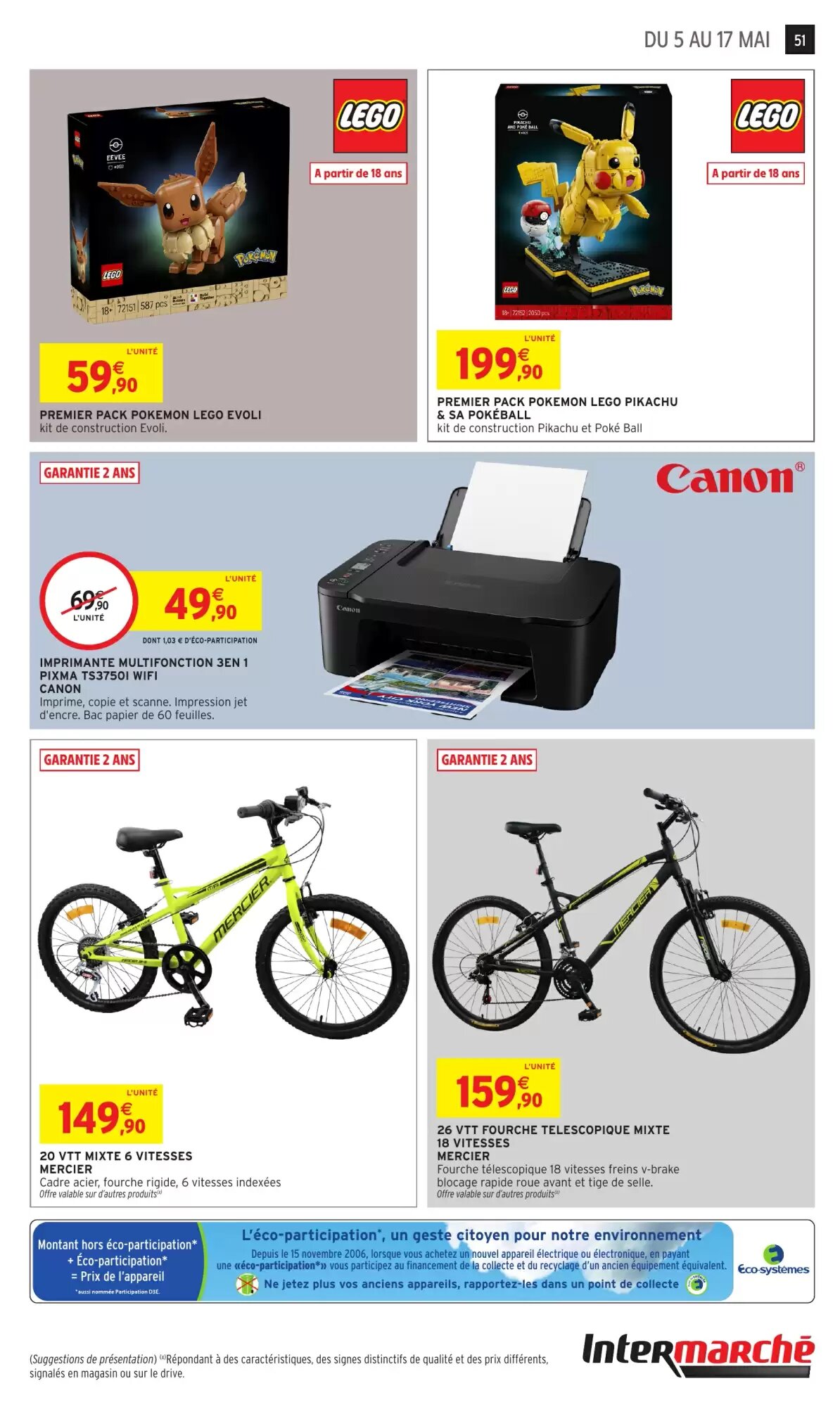 Prospectus promotionnel Intermarché Hyper valable à partir du 05/05/2026 - Page 51.
