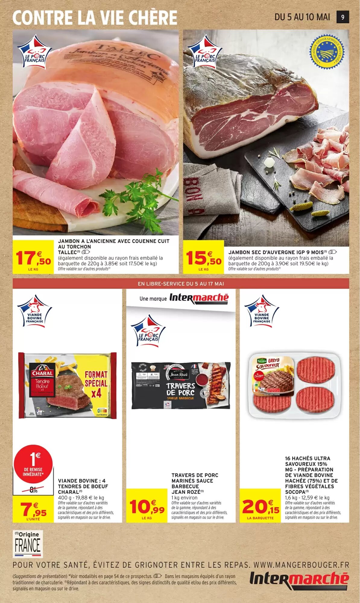 Prospectus promotionnel Intermarché Hyper valable à partir du 05/05/2026 - Page 9.