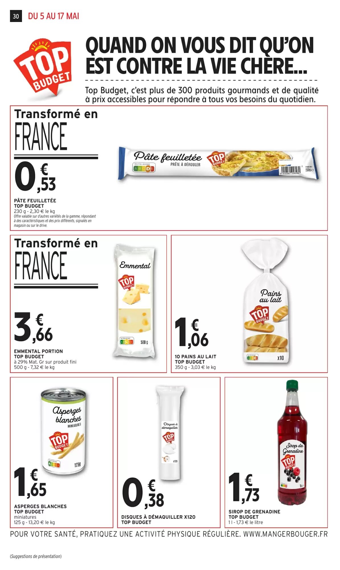 Prospectus promotionnel Intermarché valable à partir du 05/05/2026 - Page 30.