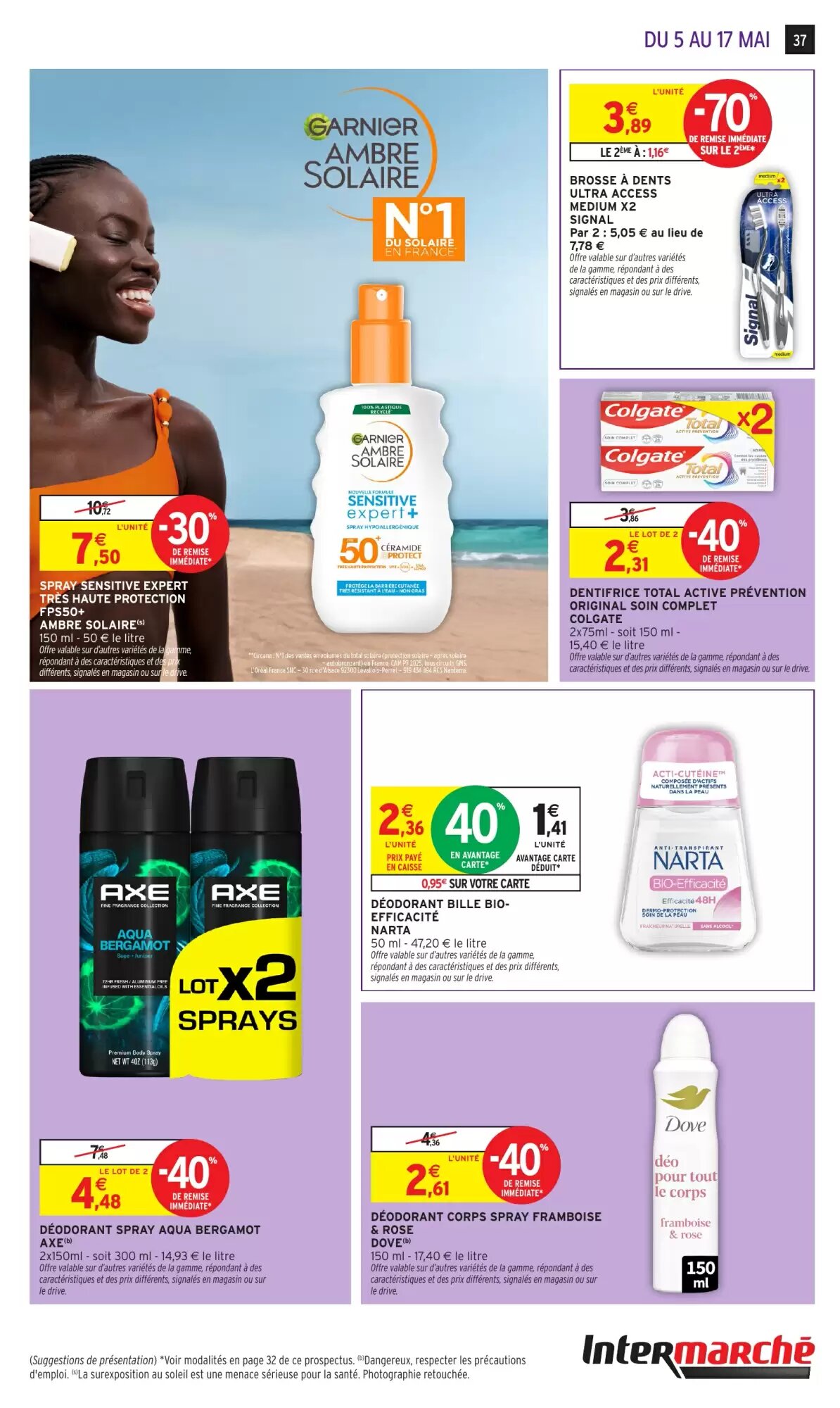 Prospectus promotionnel Intermarché valable à partir du 05/05/2026 - Page 37.